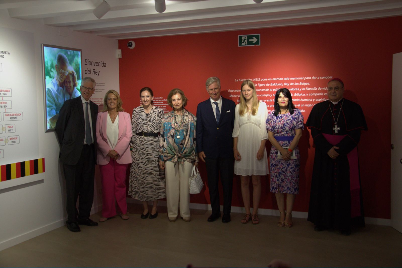 Felipe de Bélgica y la reina Sofia inauguran en Motril el museo en honor al rey Balduino