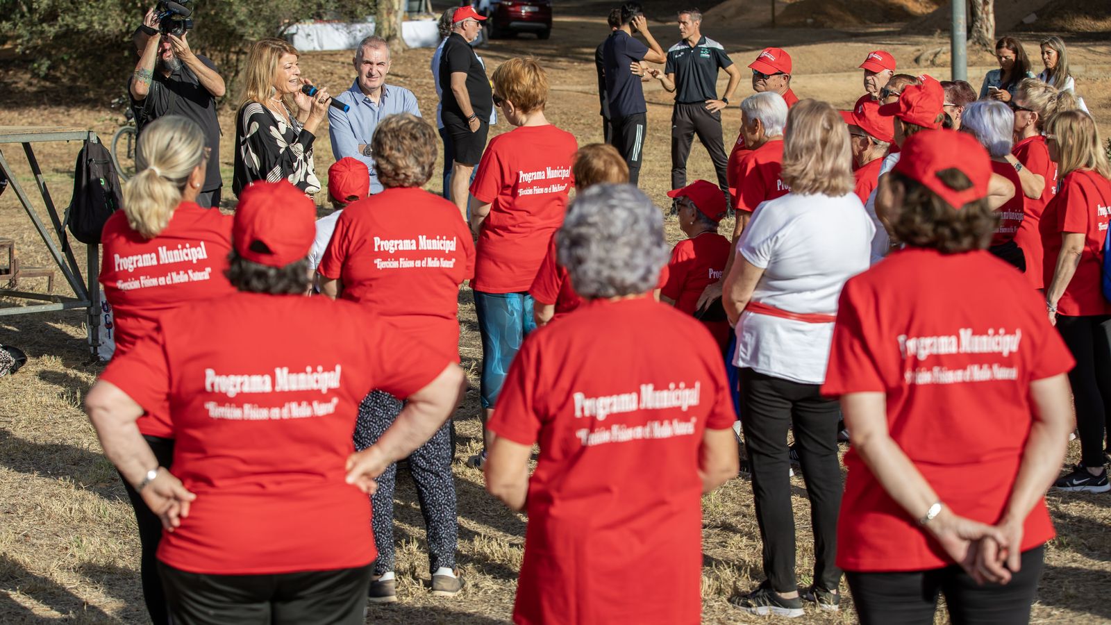 Pilar Miranda comparte la jornada con los asistentes