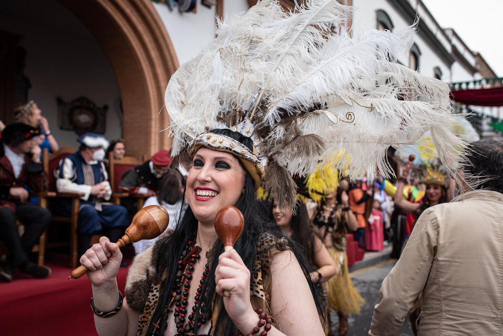 Imágenes del desfile de la Feria del Descubrimiento de Palos de la Frontera