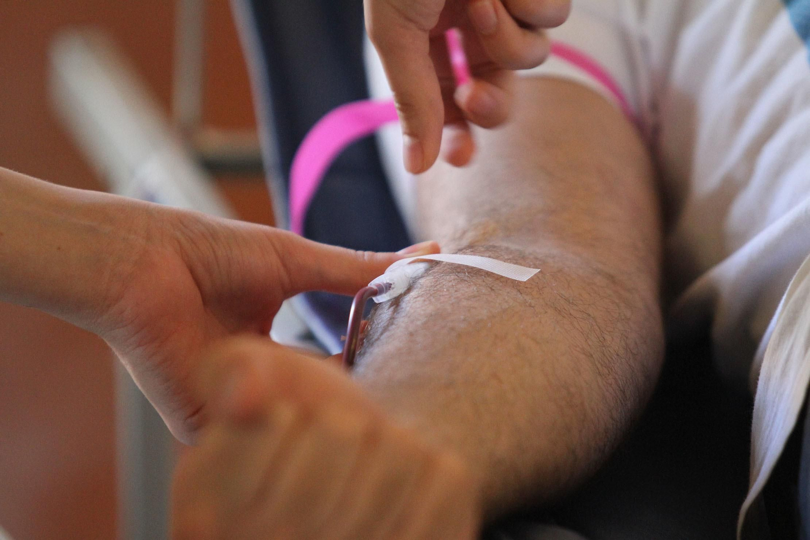 Macrocolecta de sangre en la Casa Colón