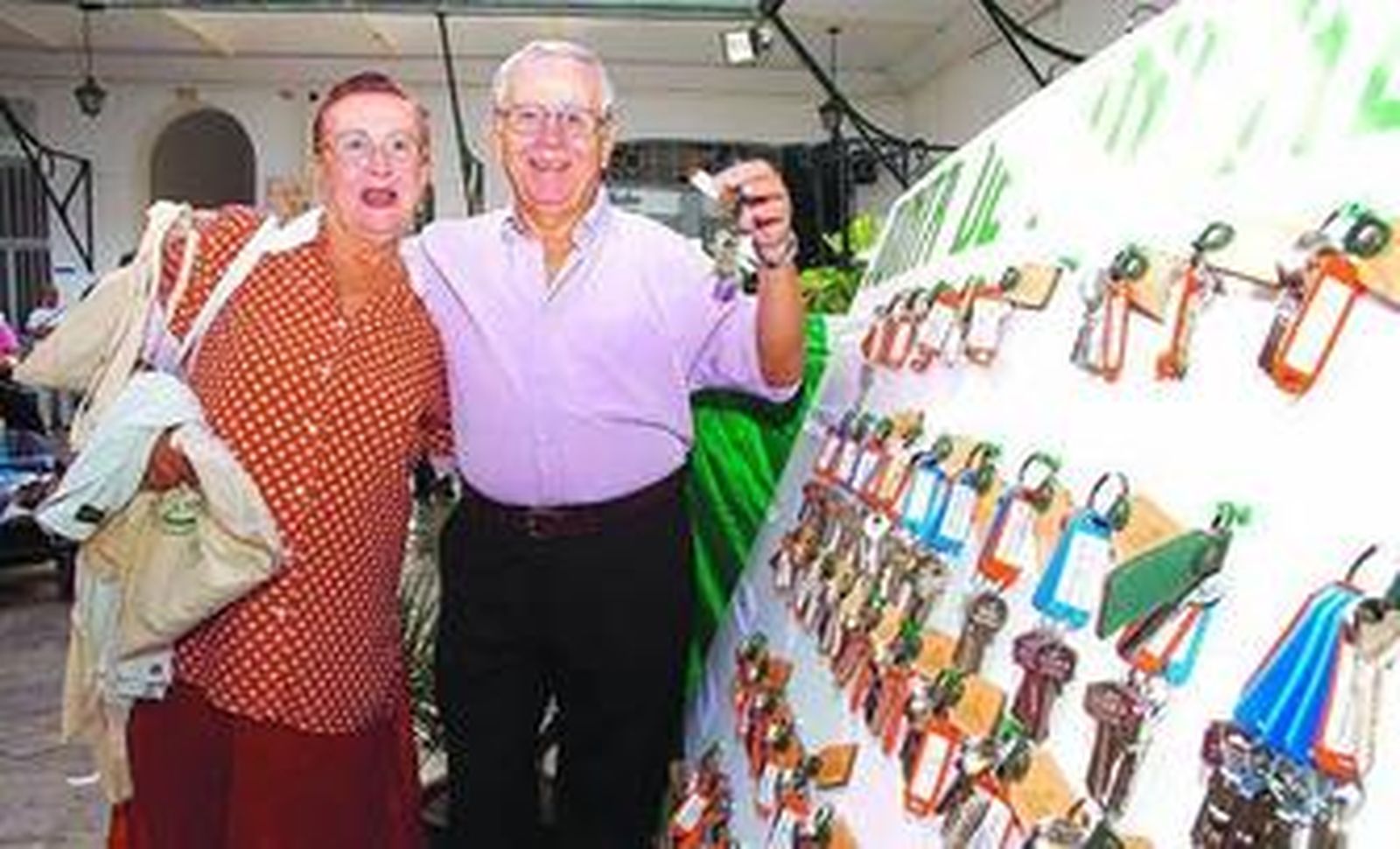 Entrega de llaves de una promoción de la Junta de Andalucía en el barrio de Santa María.