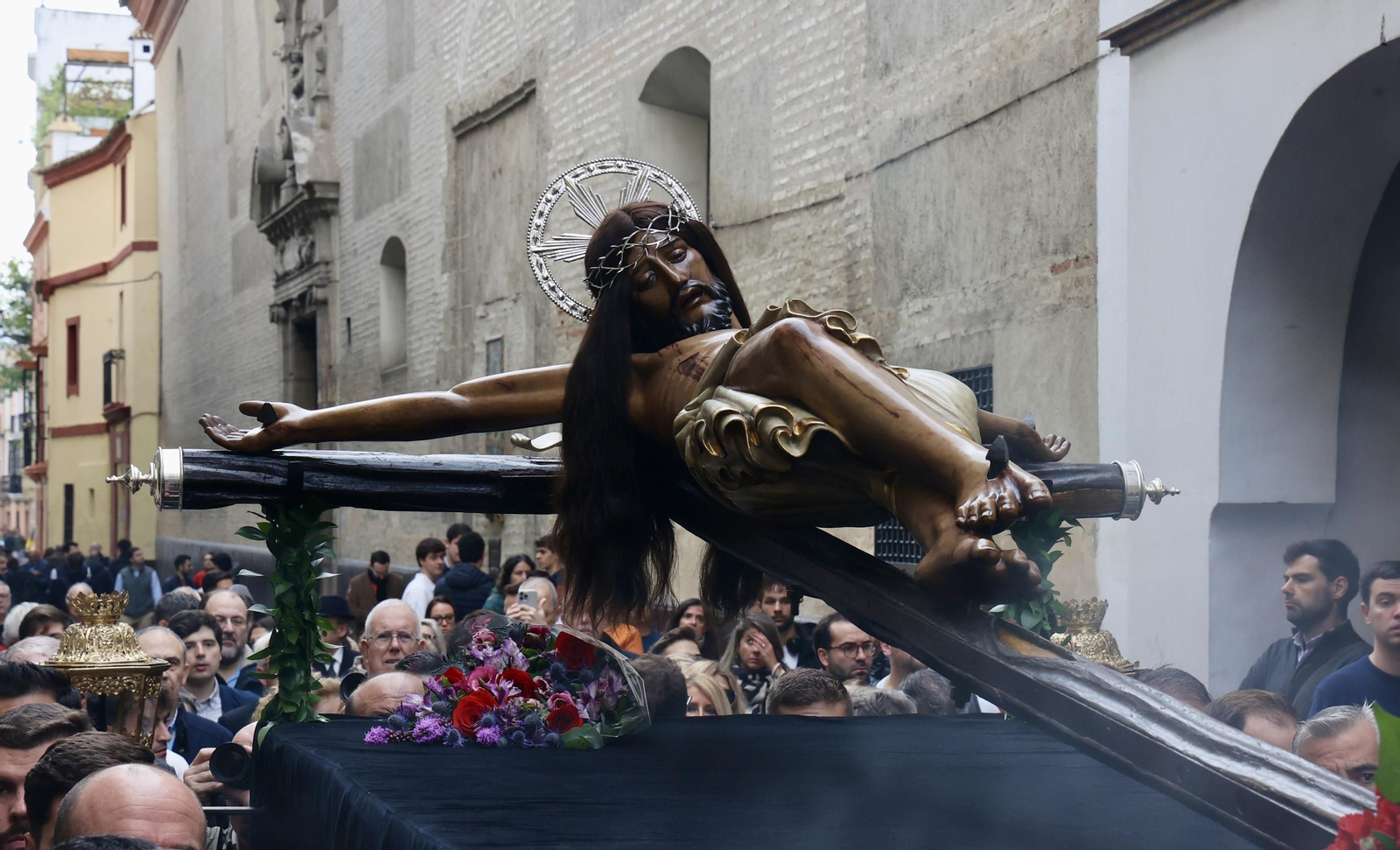 Traslado del Cristo de San Agustían a la Catedral