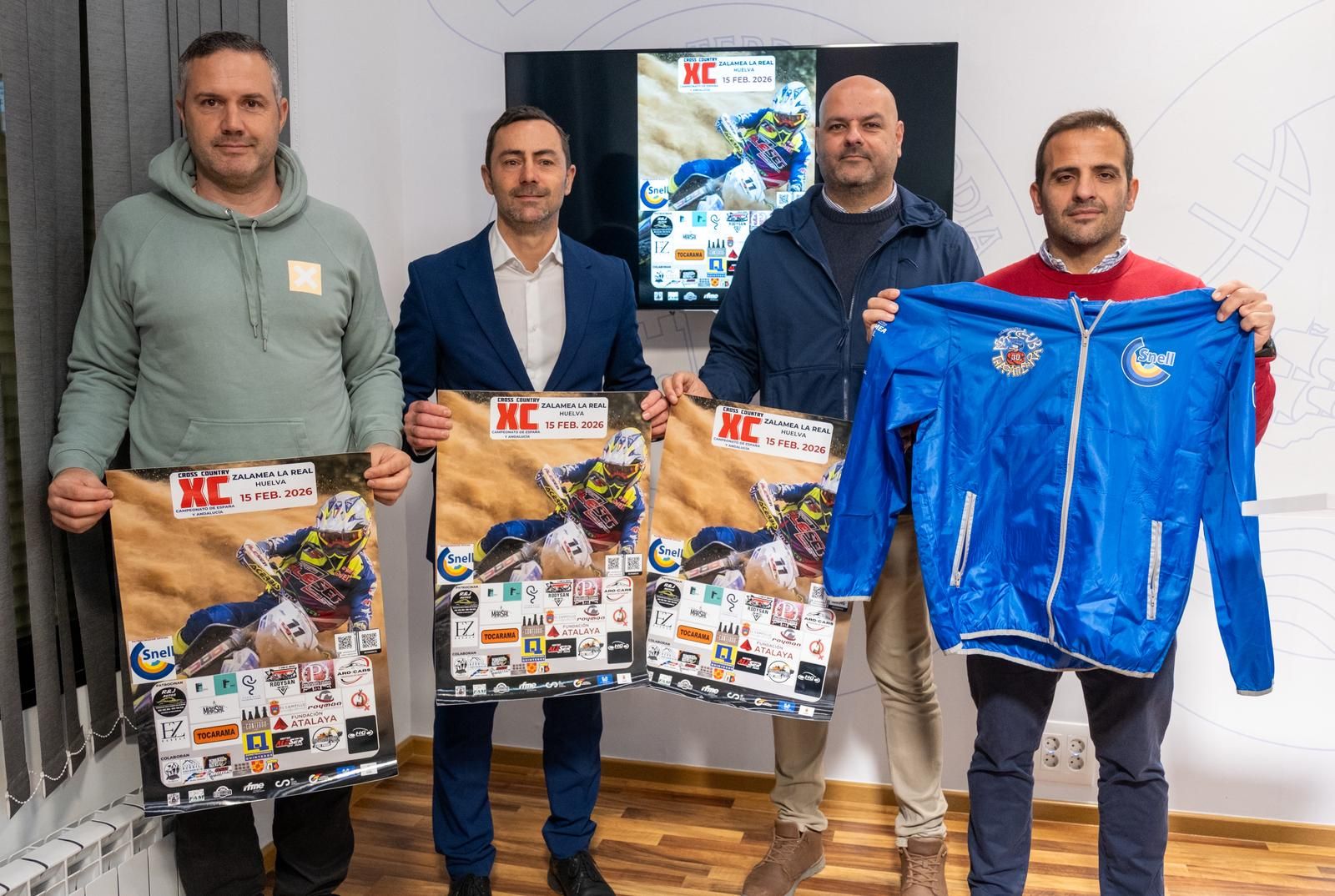 Presentación de la prueba en la Diputación de Huelva.