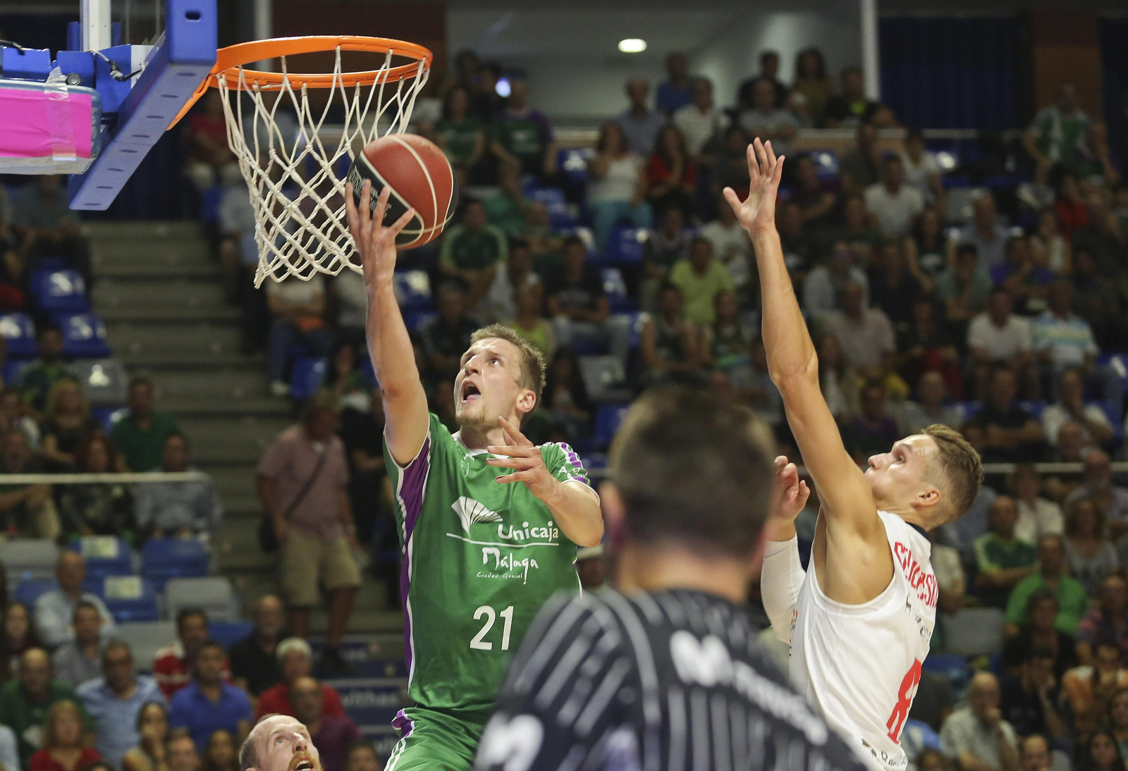 Los cinco años de Adam Waczynski en el Unicaja, en fotos