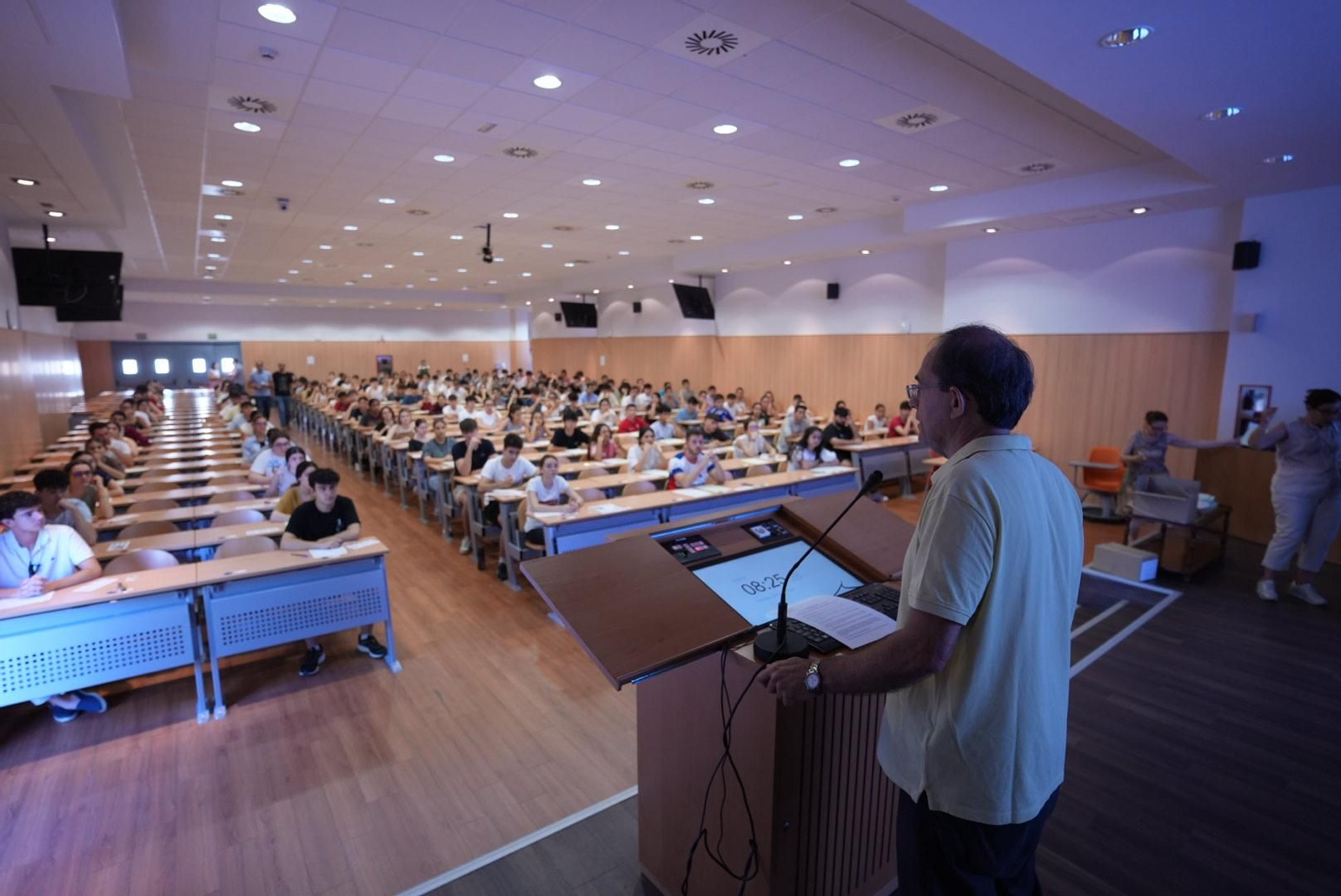 Las imágenes de la convocatoria extraordinaria de la Selectividad en Córdoba