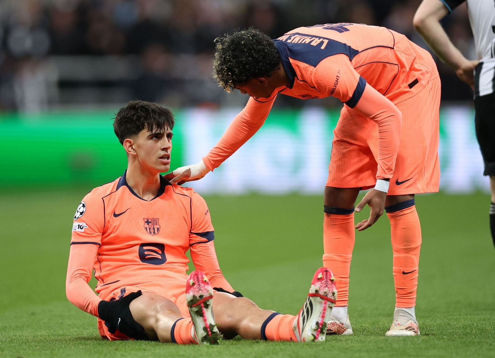 Las fotos del Newcastle-Barcelona