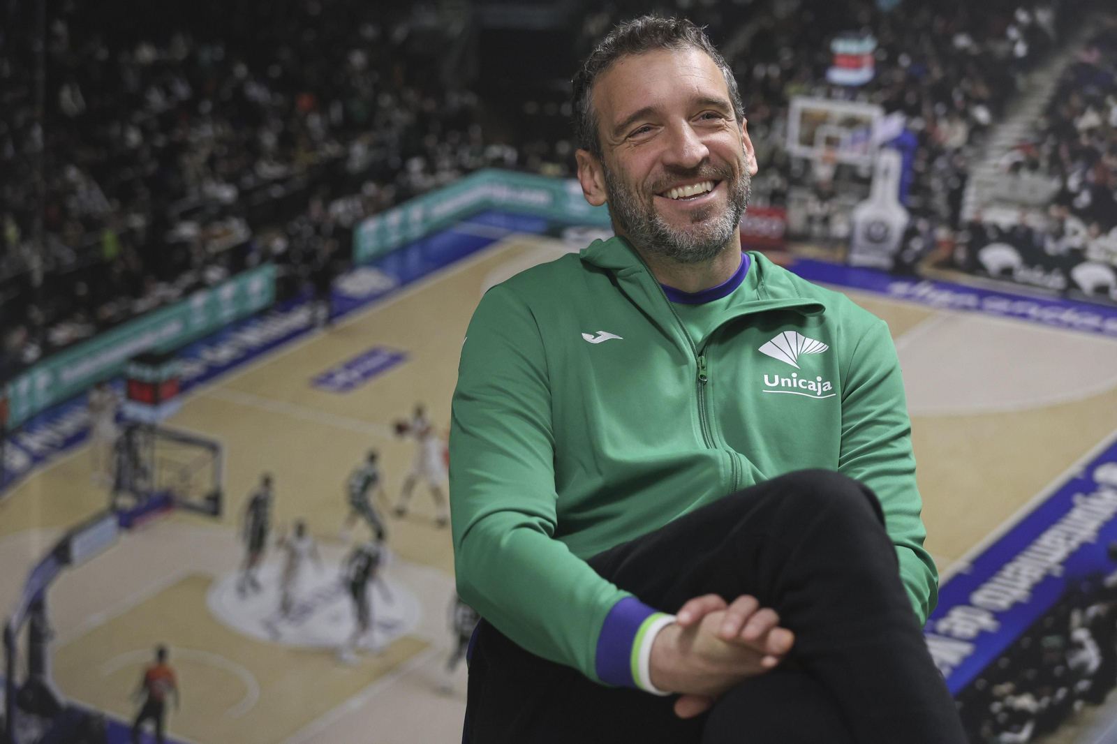 Ibon Navarro y su entrevista, en imágenes.