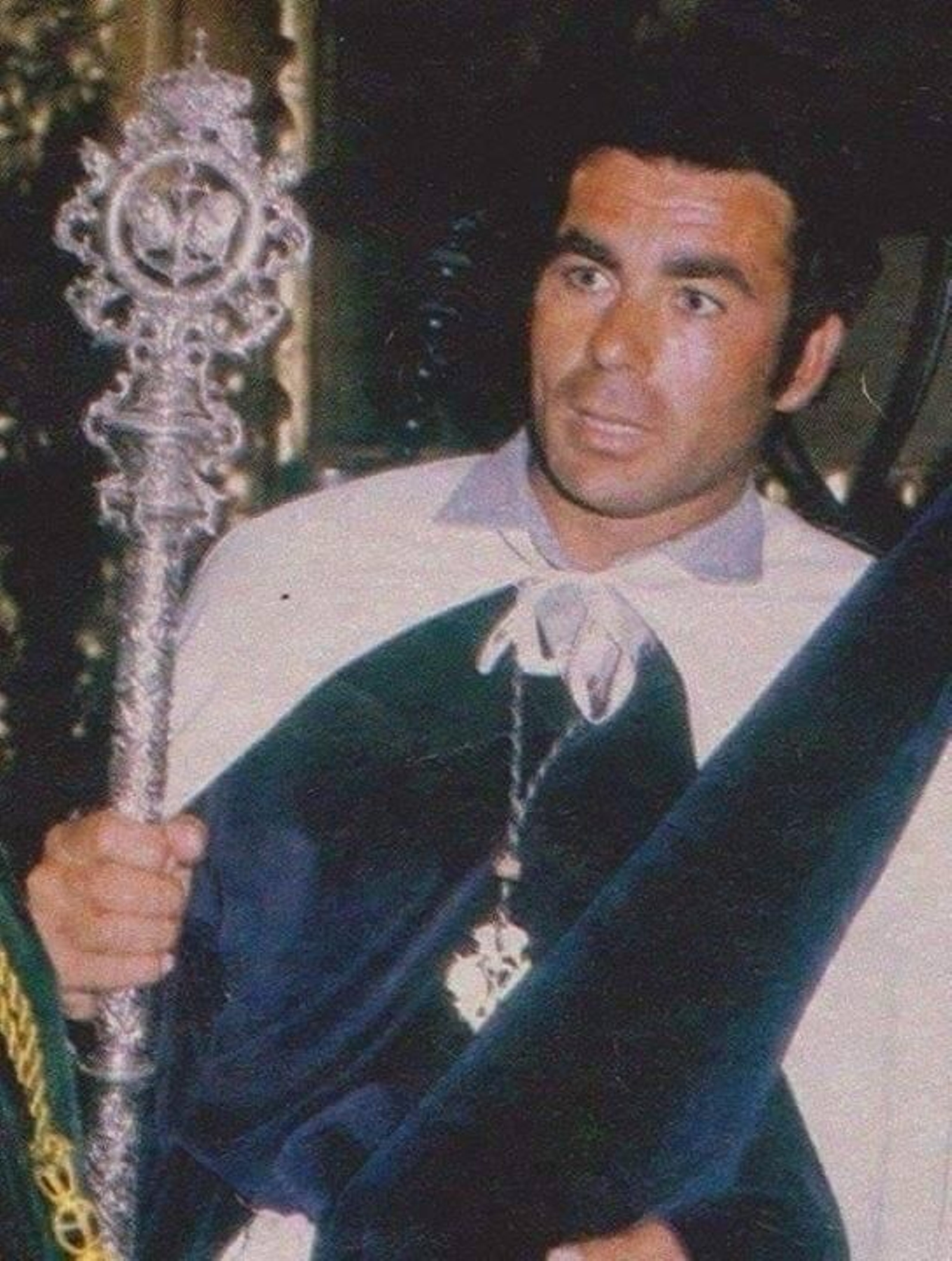 Paquirri salió en la presidencia del Señor de las Tres Caídas