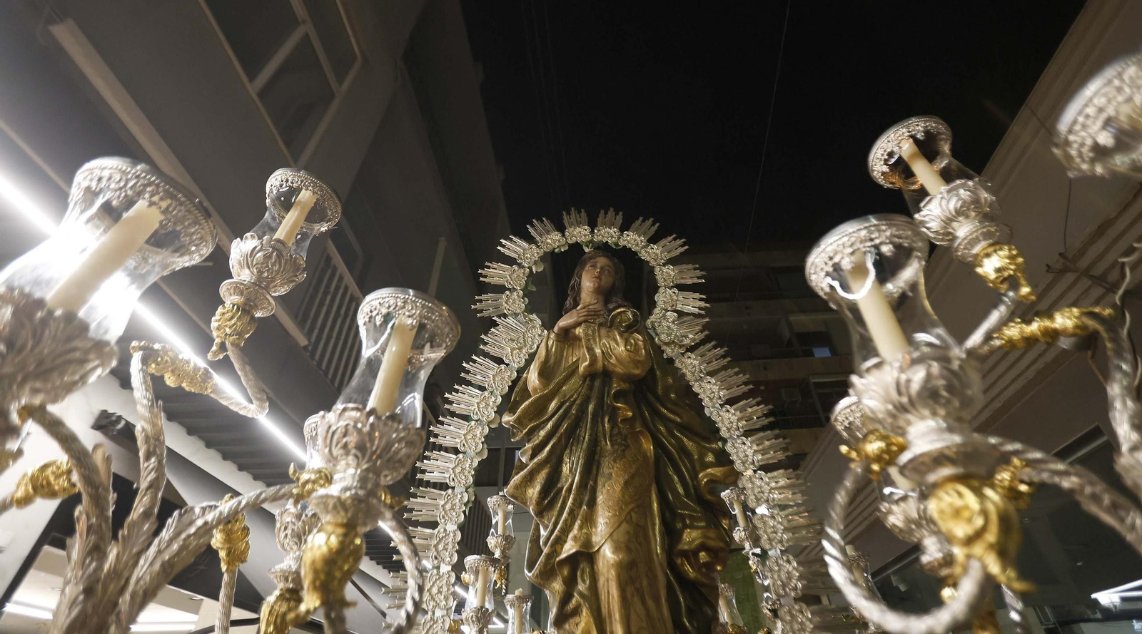 Fotos de la procesión por el centenario del patronazgo de La Inmaculada en La Línea