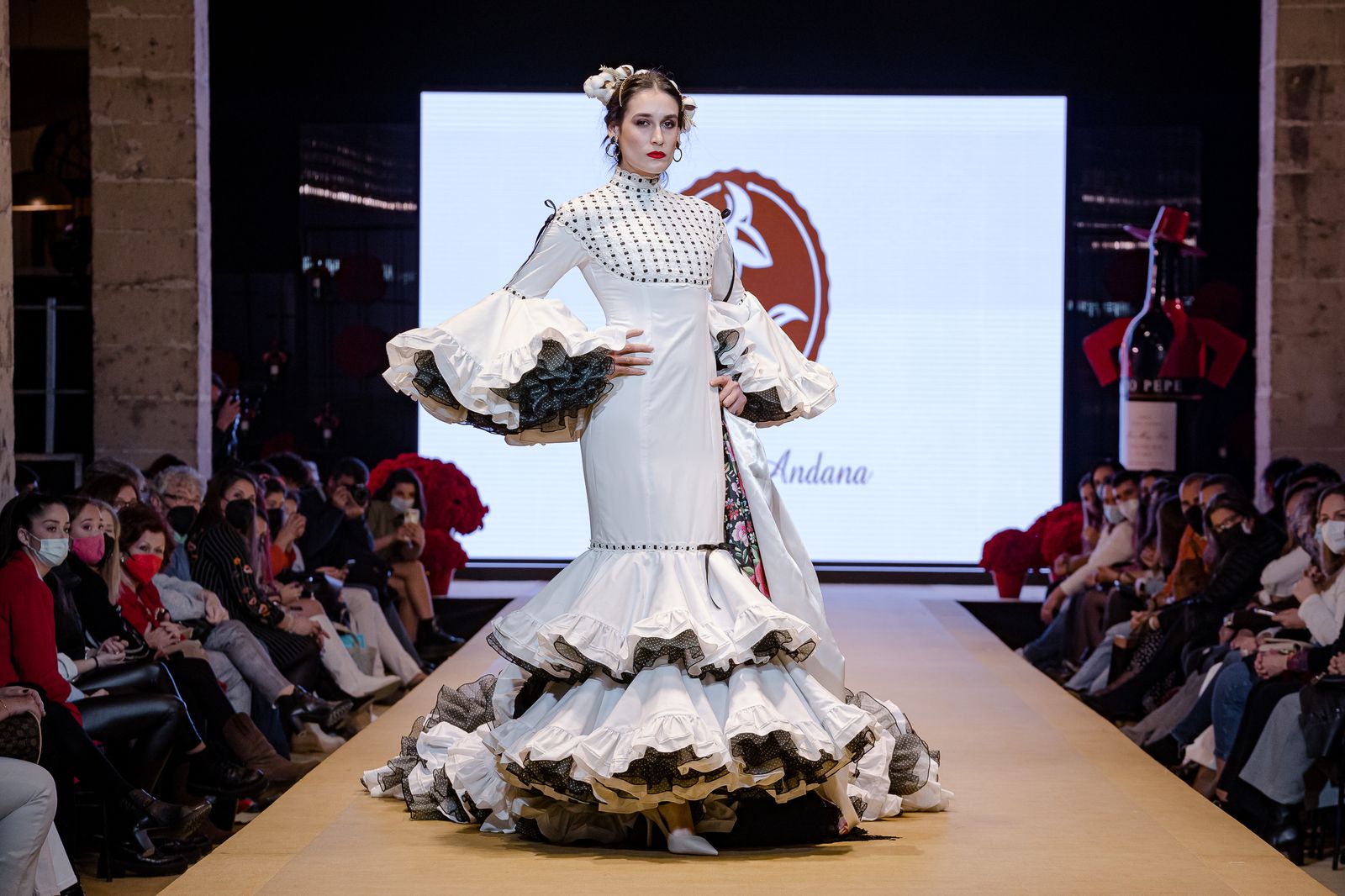 El desfile de Alejandro Andana en la Pasarela Flamenca Tío Pepe Jerez, todas las fotos