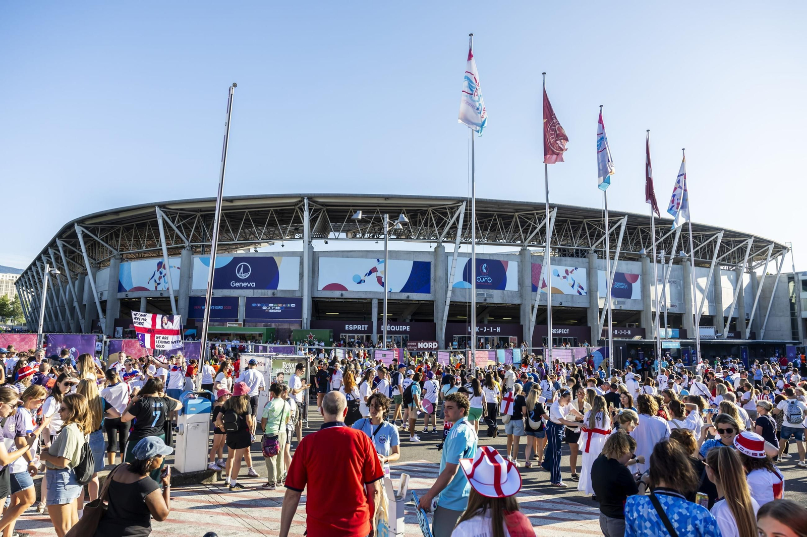 Las imágenes del Inglaterra-Italia