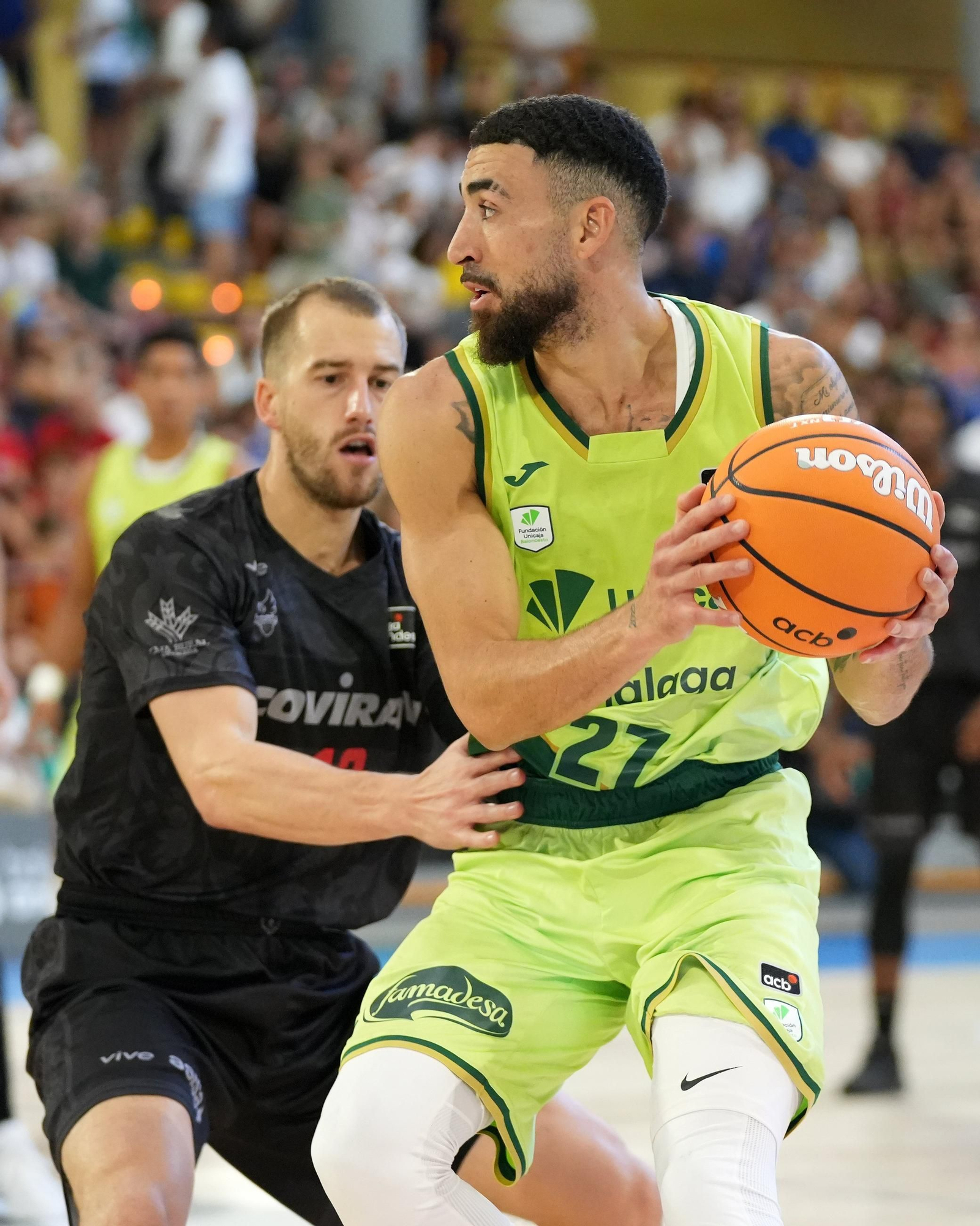Duarte, durante la Copa Andalucía.