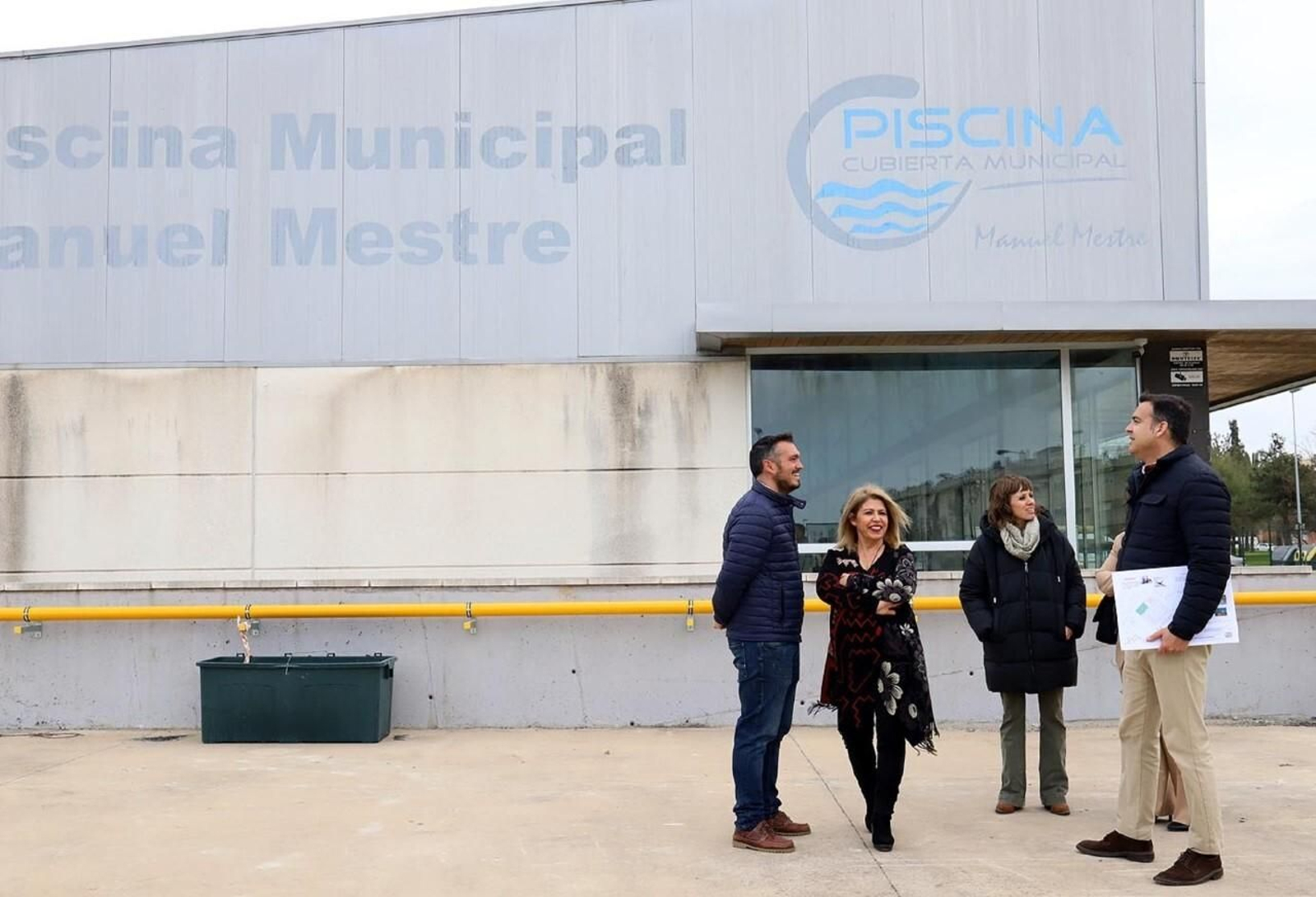 La alcaldesa y varios delegados visitan las instalaciones de la zona sur.