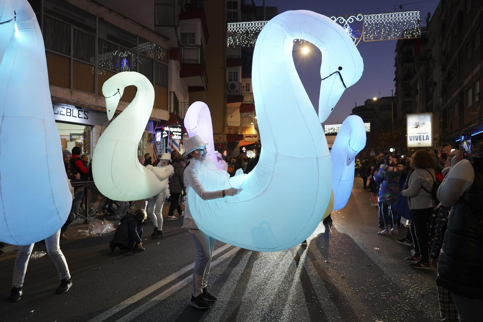 La cabalgata de los Reyes Magos de Granada, en imágenes
