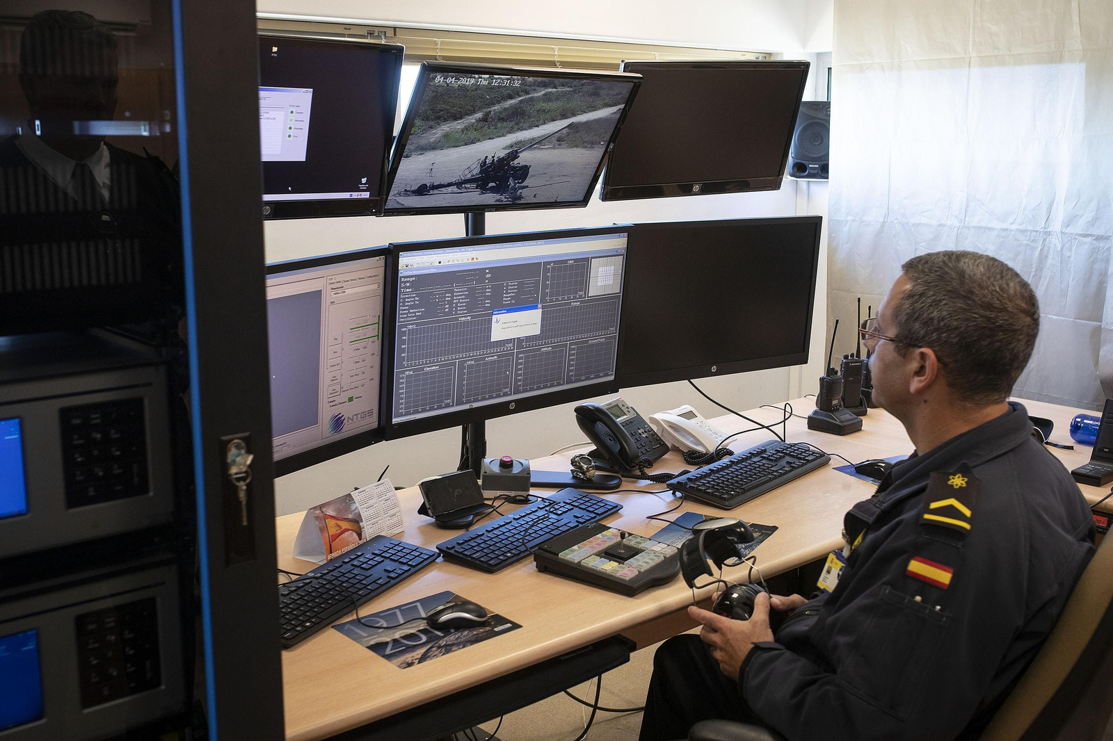 Dentro del Centro de Ensayos Torregorda