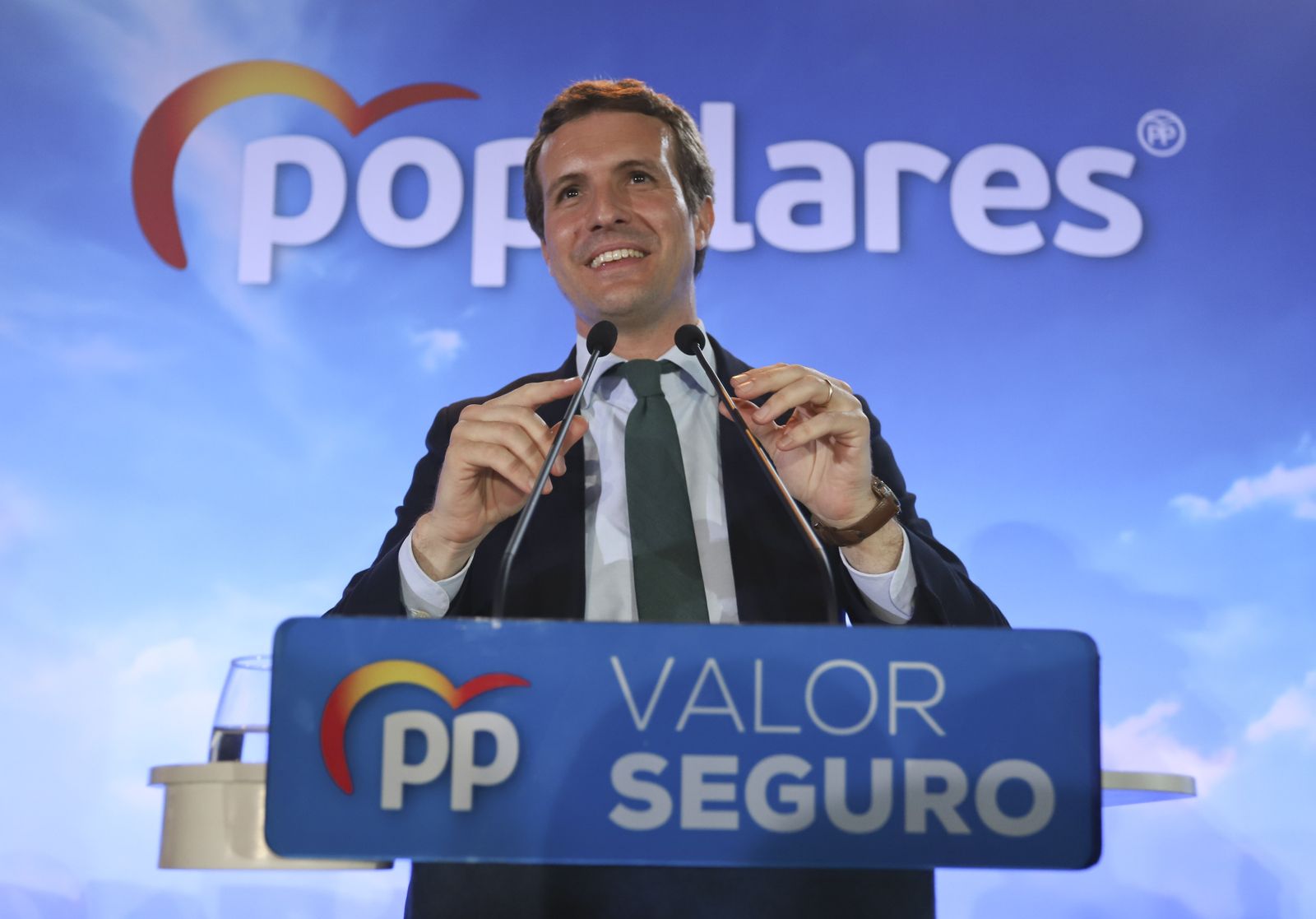 Las fotos del mitin de Pablo Casado en Málaga