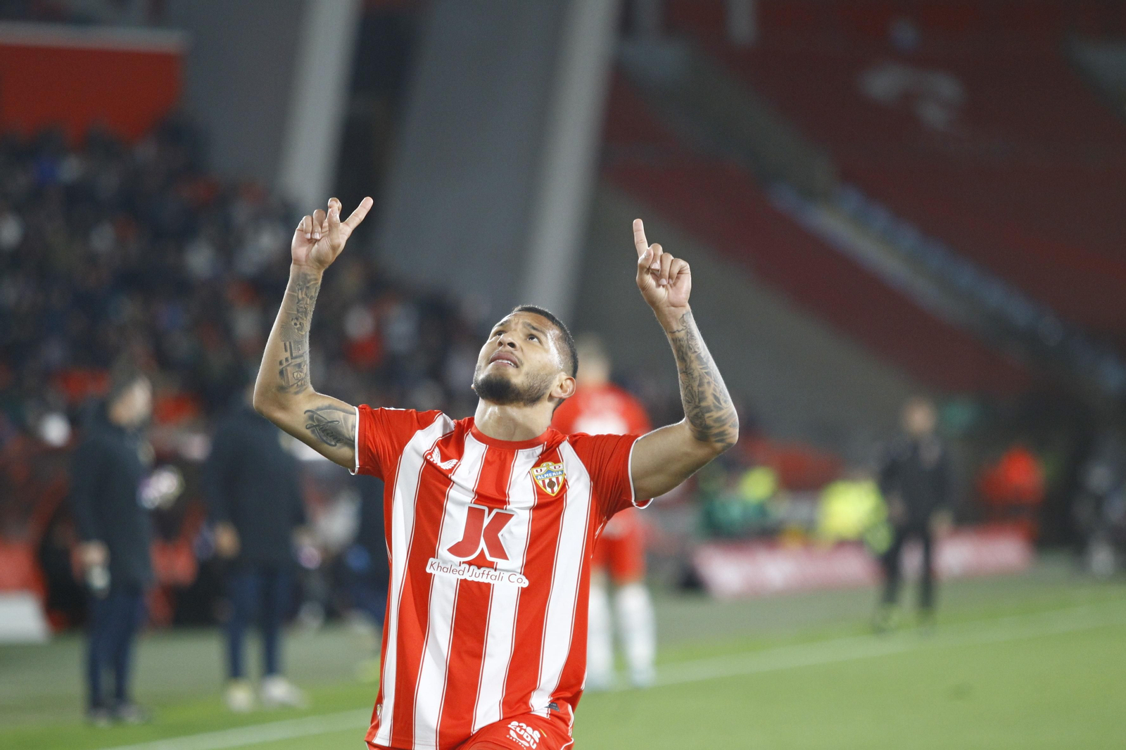 Imágenes del partido U.D. Almería-R.C.D. Espanyol