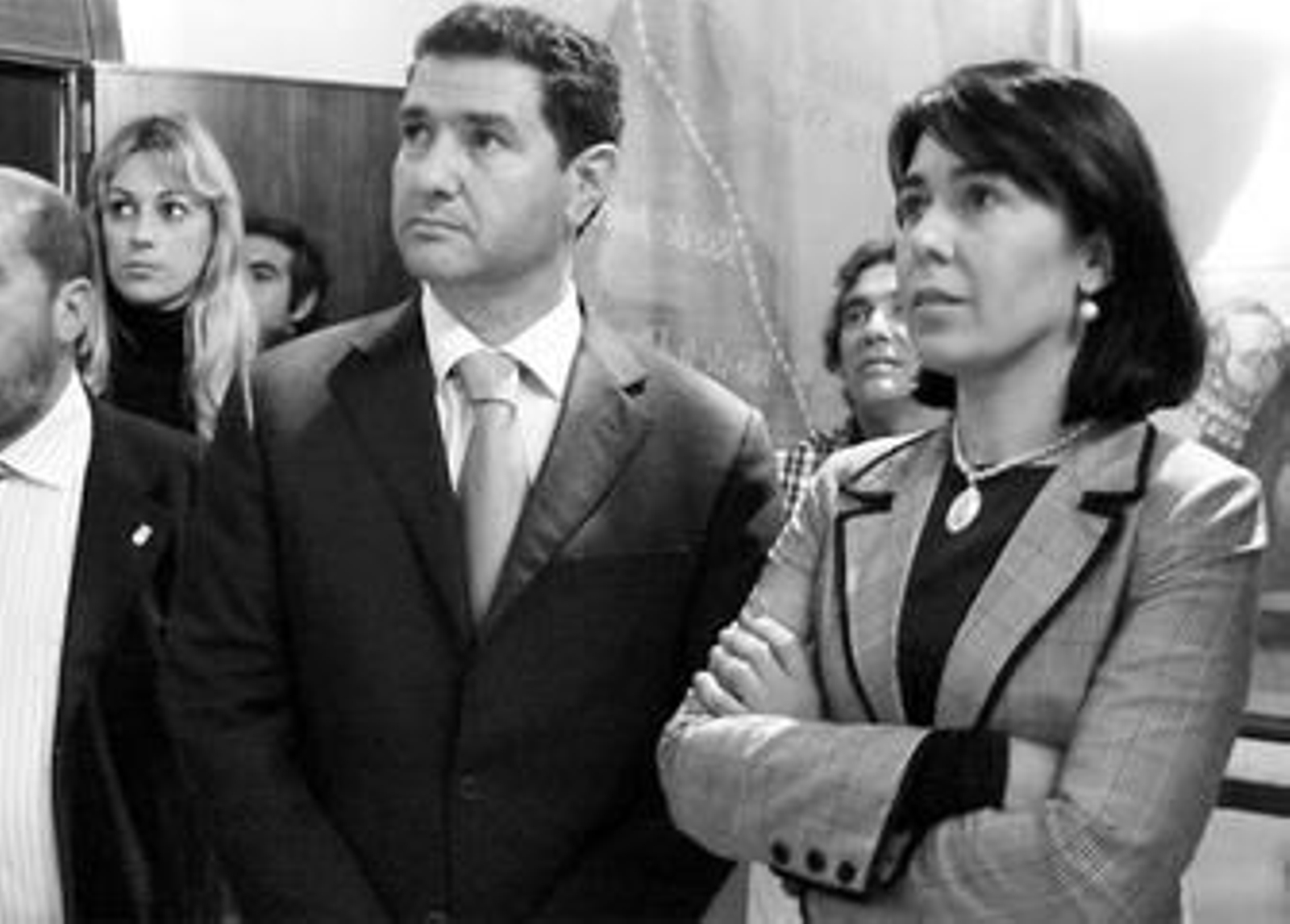 El alcalde de Chipiona, Manuel García, y la vicepresidenta del IEDT, María José Valencia.