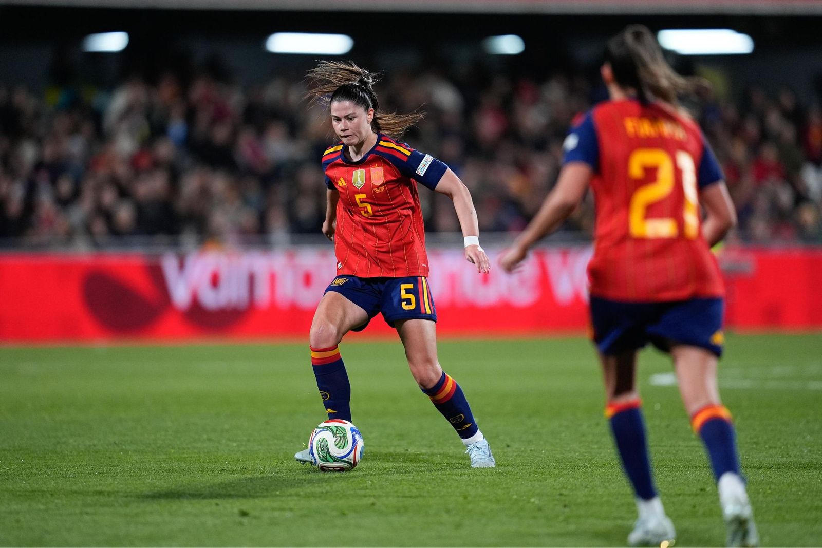 Las fotos del España-Islandia de fútbol femenino