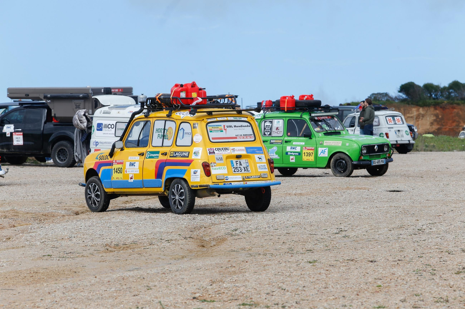 Fotos del rally 4L Trophy