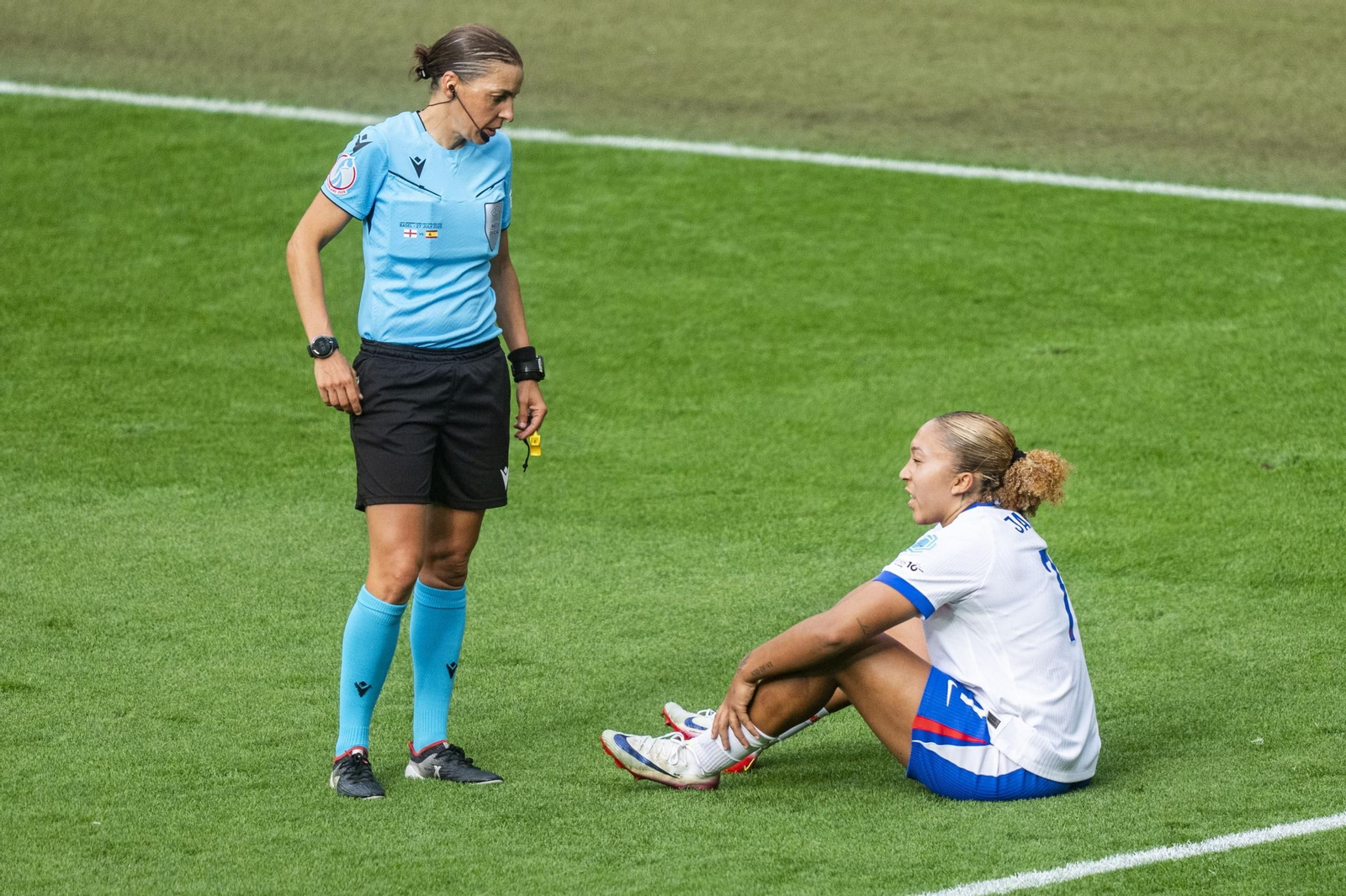 Las mejores imágenes de la final España - Inglaterra de la Eurocopa femenina
