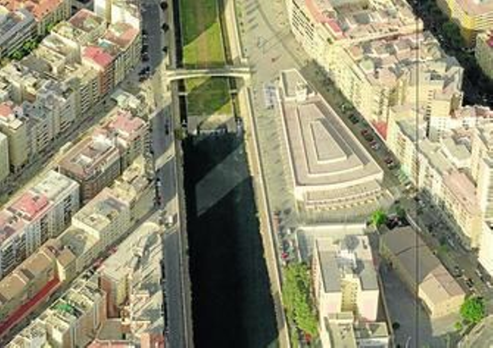 El Centro de Arte Contemporáneo en el SoHo malagueño.