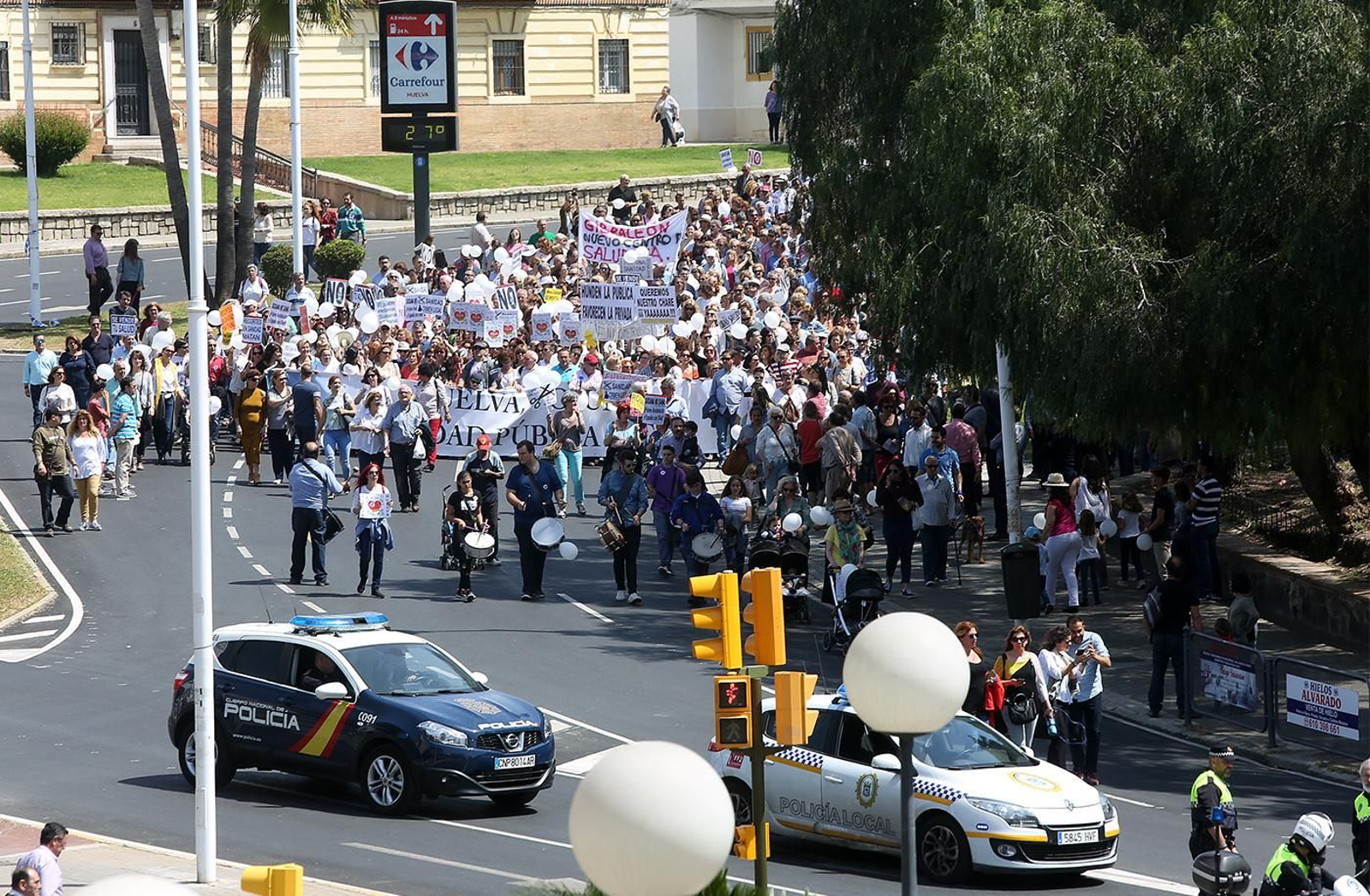 Las Imágenes de la Manifestación por una Sanidad Digna