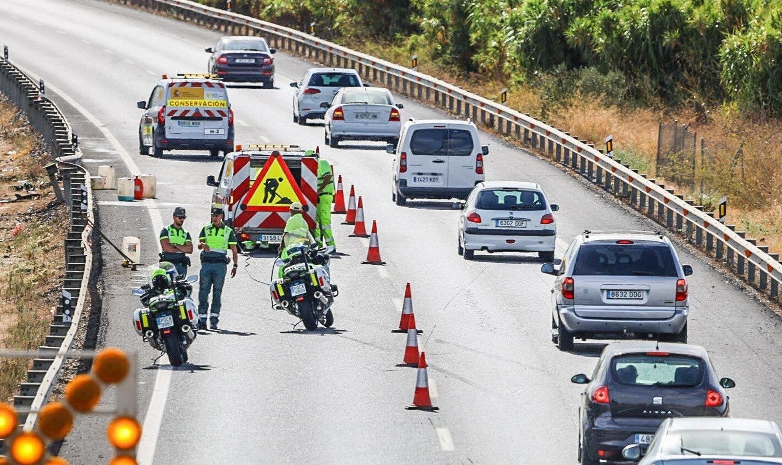 Zona del accidente