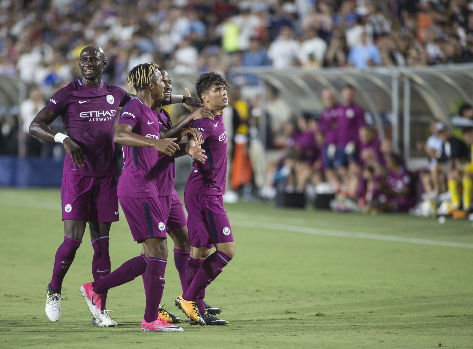 Imágenes del encuentro entre Real Madrid- Manchester City