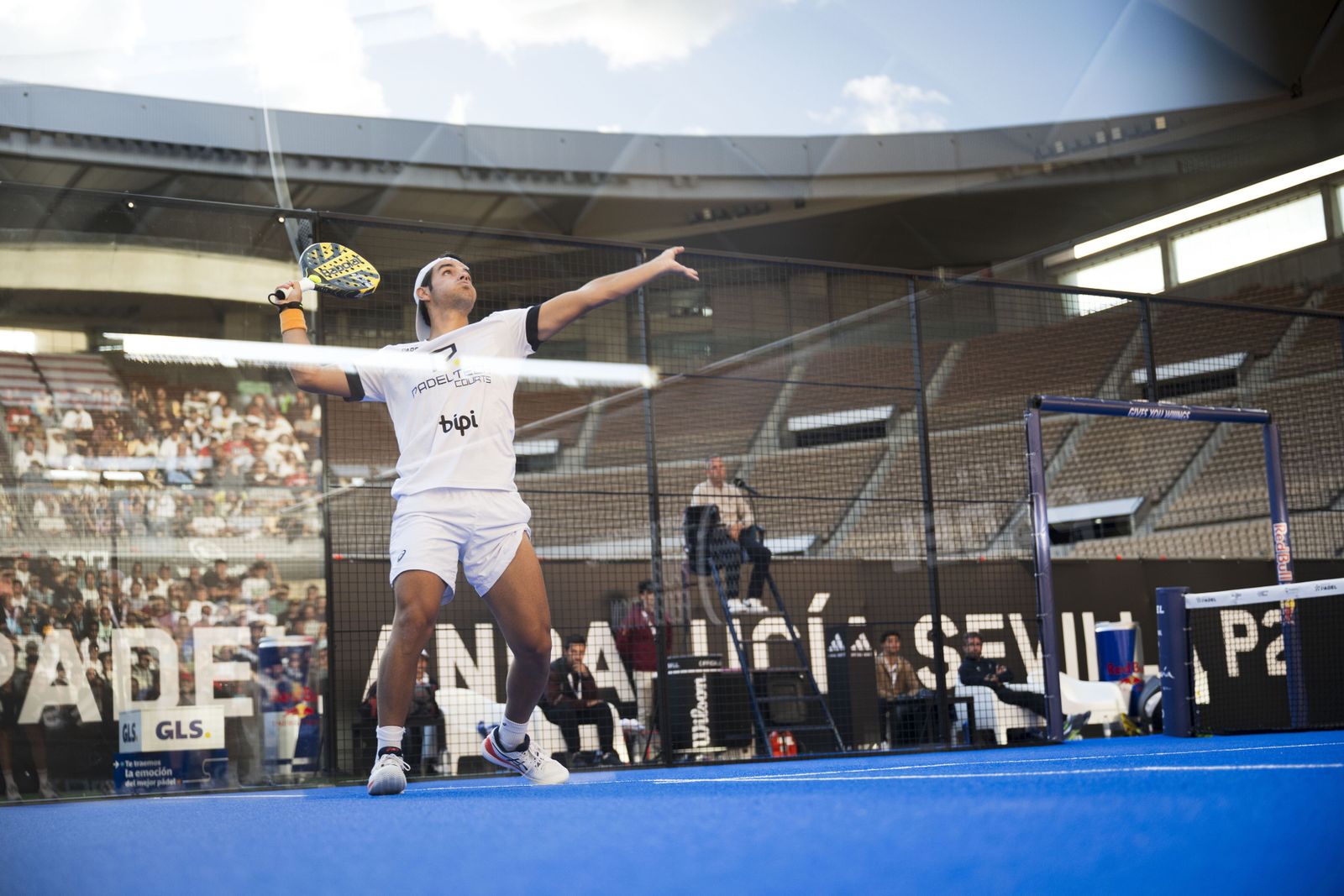 Las mejores fotos de la segunda jornada del pádel en el Estadio de la Cartuja