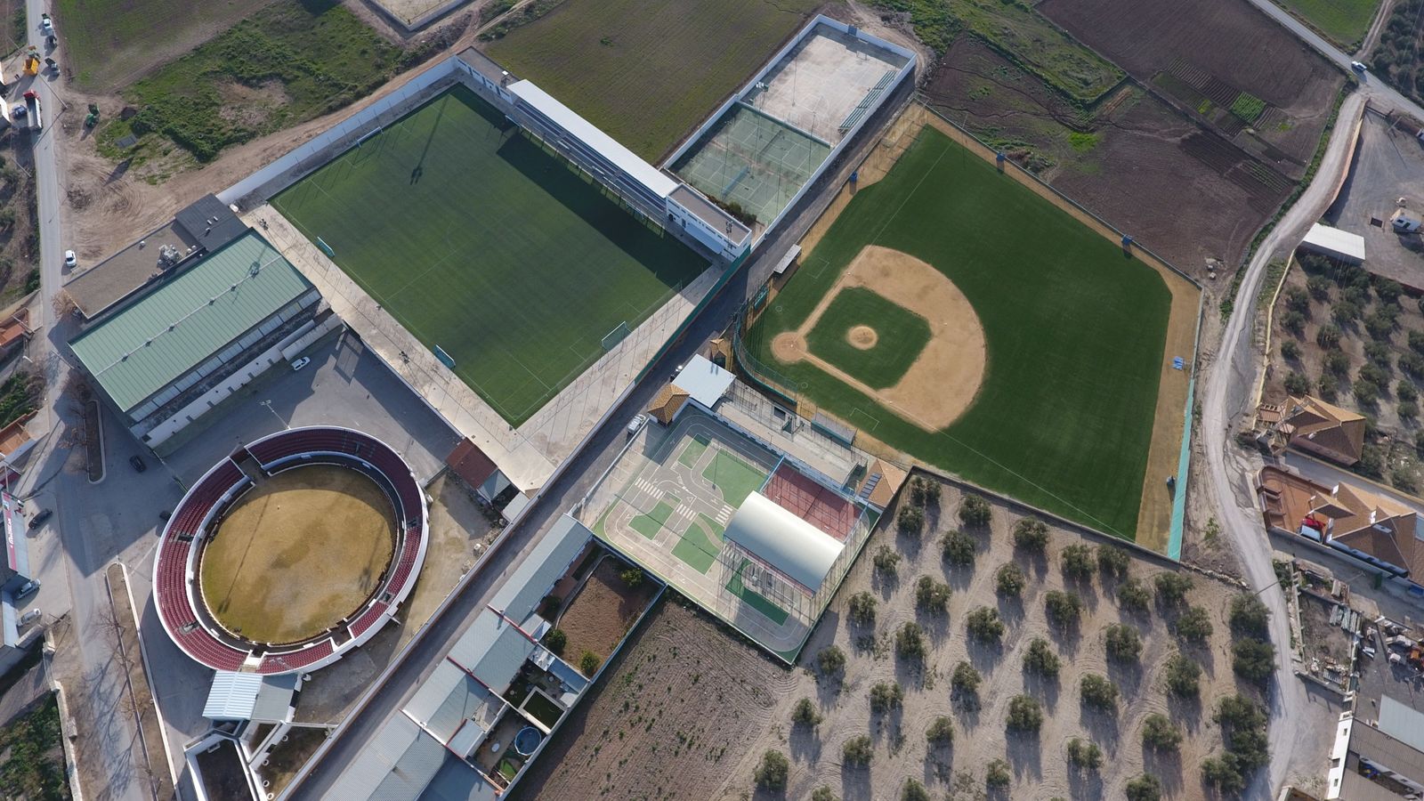 Instalaciones deportivas municipales.