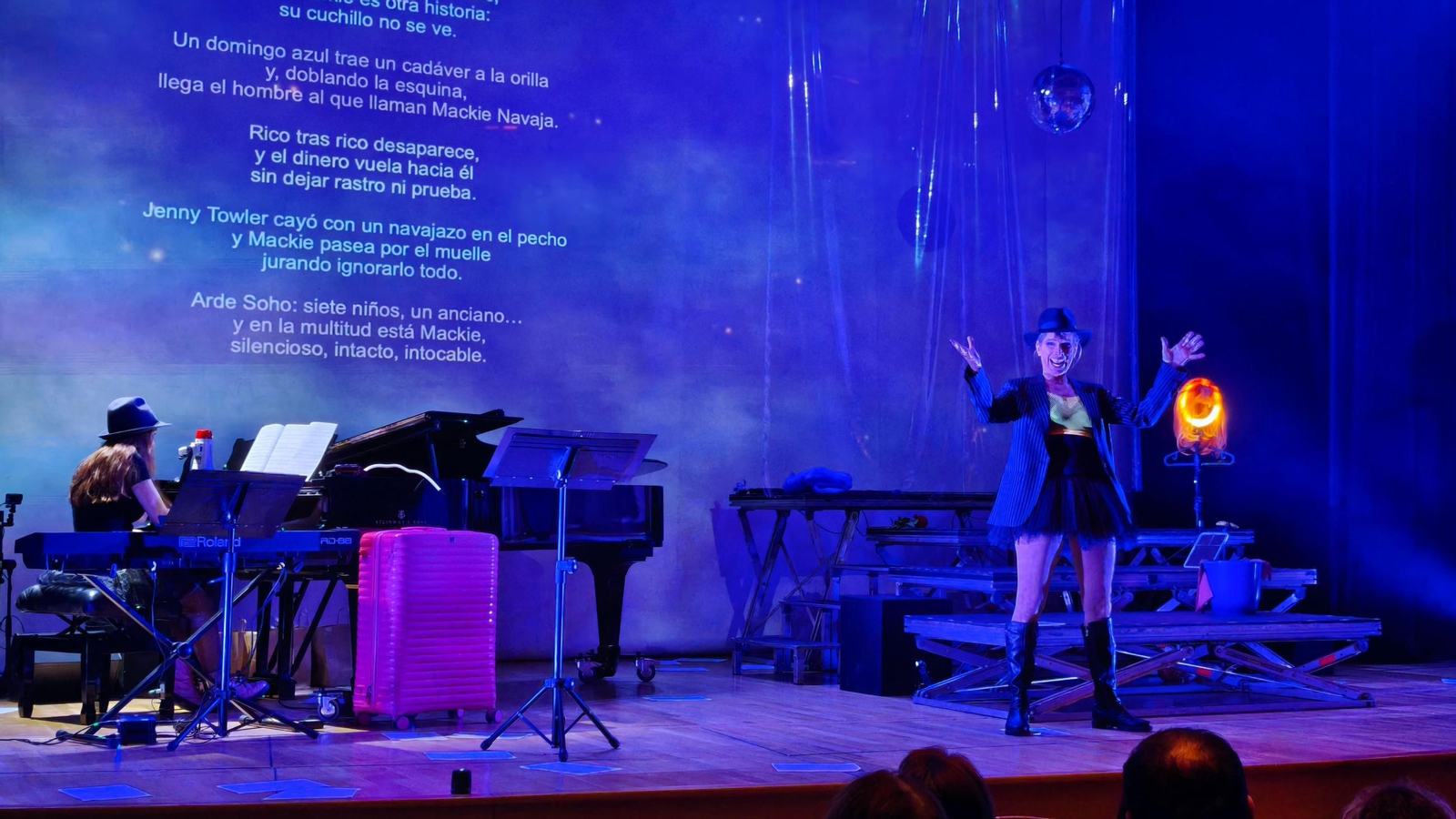 Nicola Beller Carbone y María Valverde en el Espacio Turina