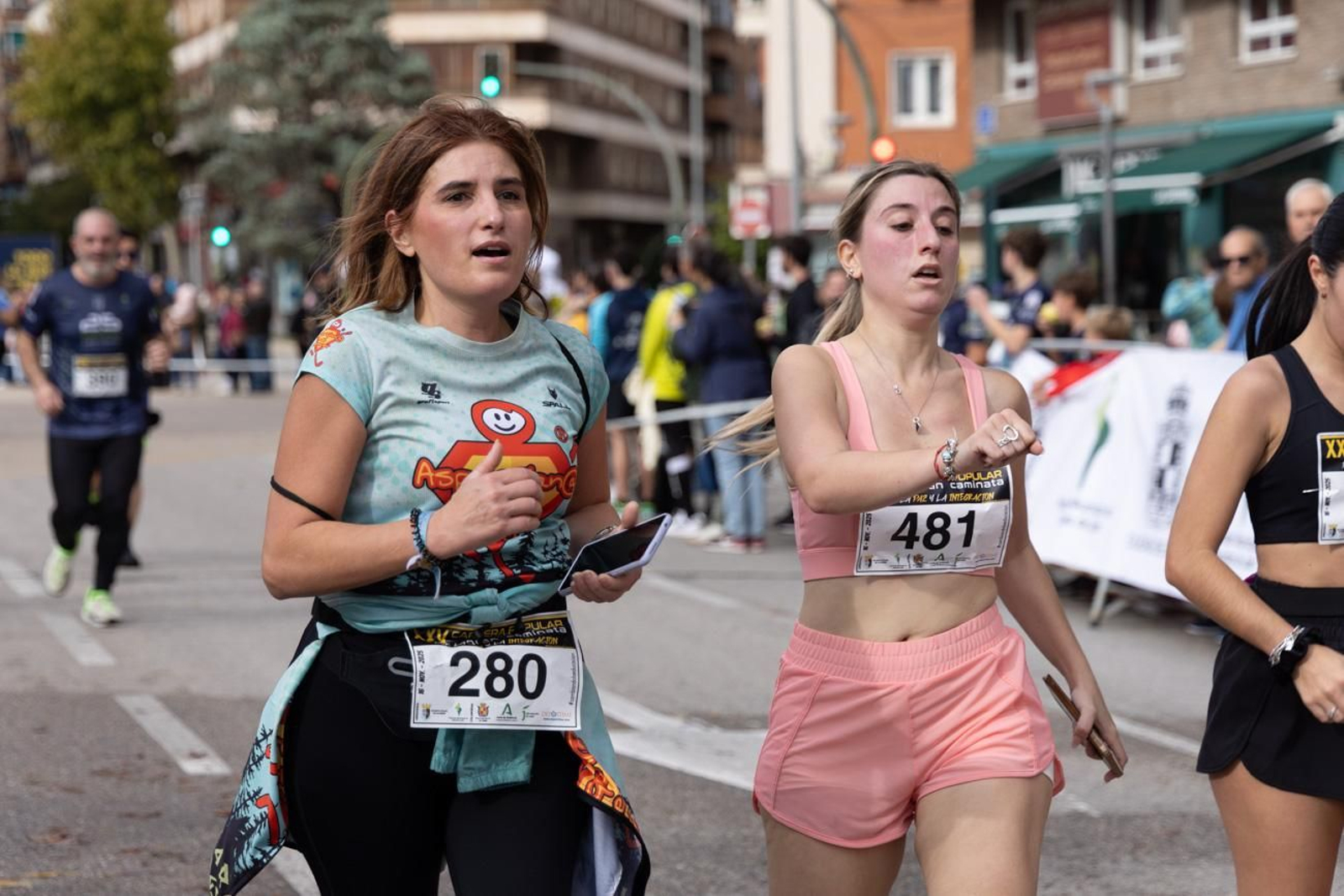 Atletismo por la paz y la integración en la XXV Carrera y Caminata del IES Santa Catalina de Alejandría (II)