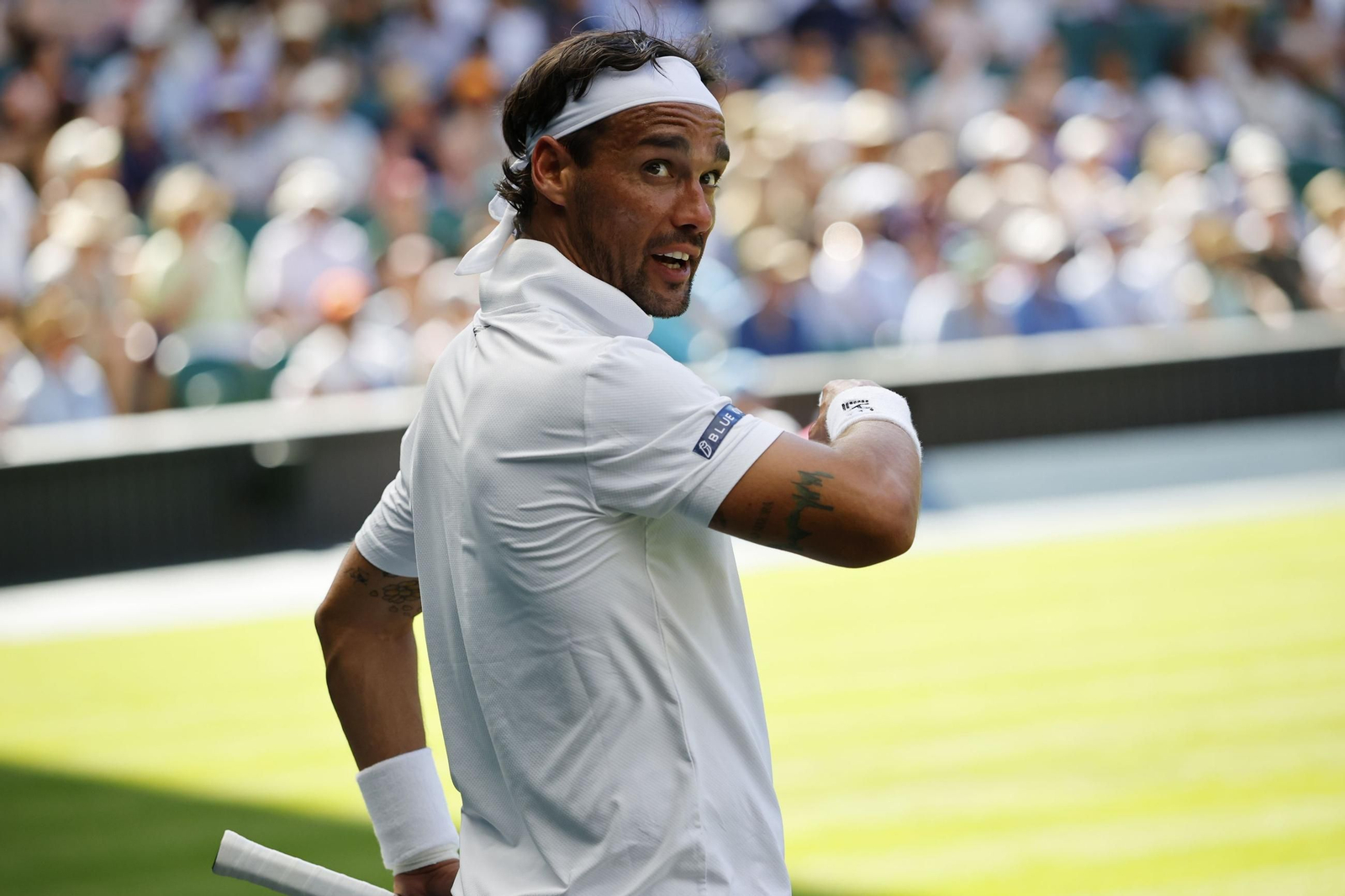 Las imágenes del debut de Alcaraz en Wimbledon y del resto de la jornada