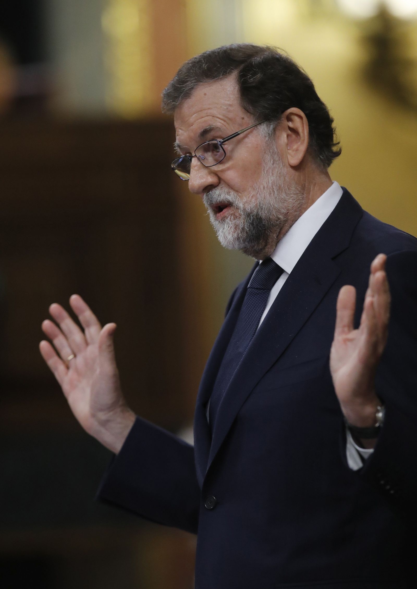 Las imágenes de la moción de censura de Unidos Podemos a Rajoy