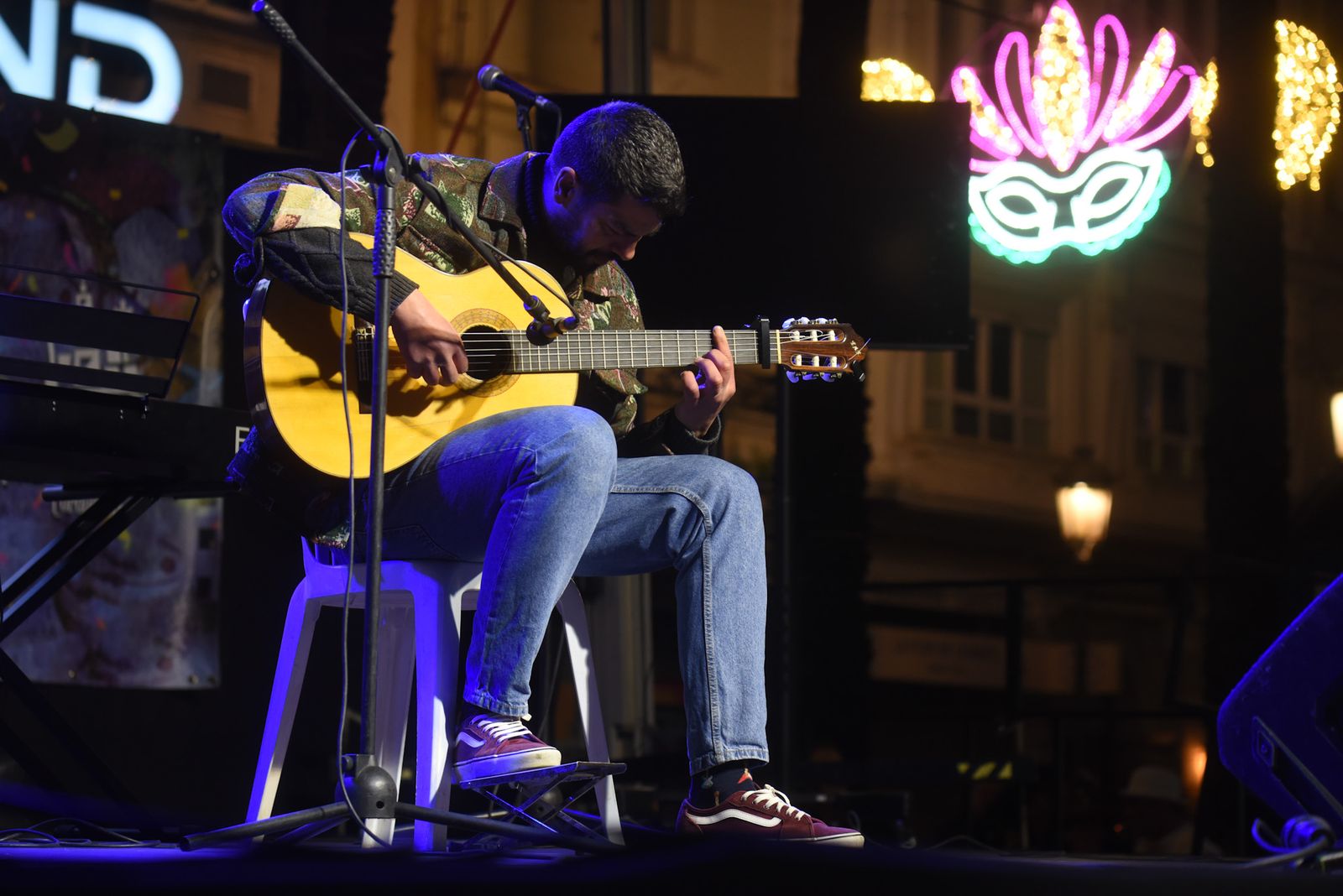 El pregón de Carnaval de Francisco Javier Blázquez en Las Tendillas