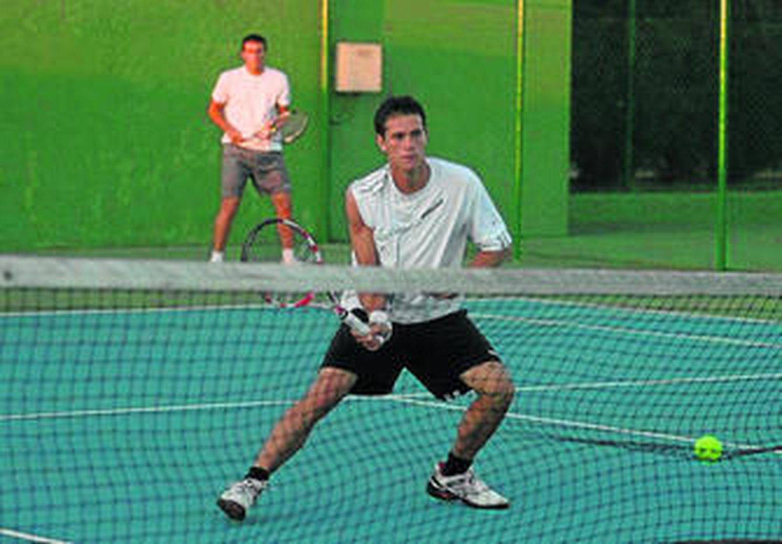 Una imagen del campeonato, ayer en La Línea.