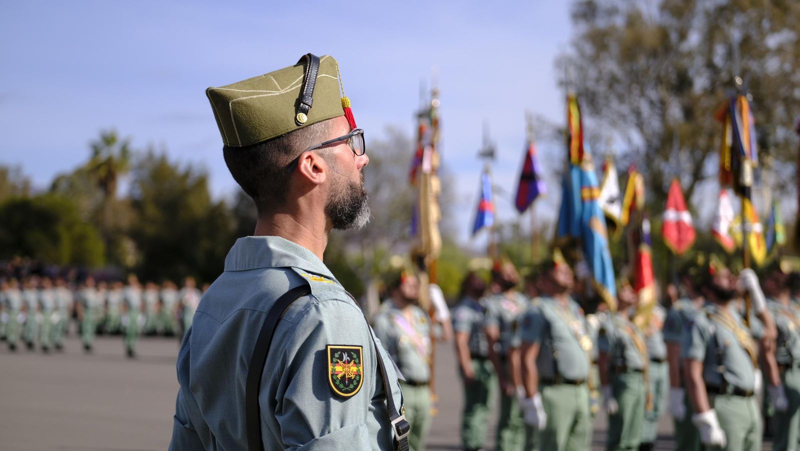 Conmemoración del Combate de Edchera en la Base Álvarez de Sotomayor de La Legión, en imágenes