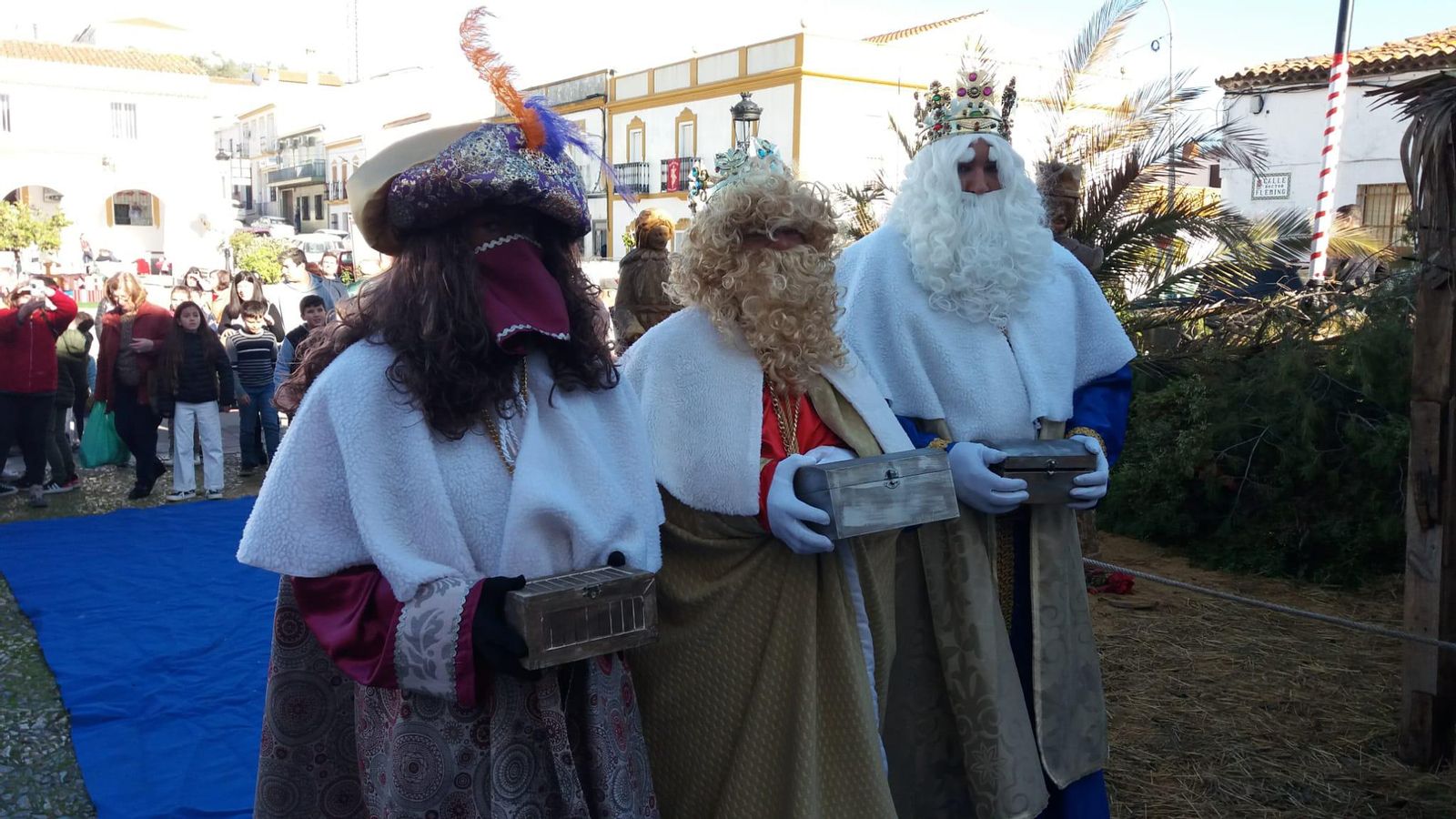 Los tres reyes magos de Rosal de la Frontera