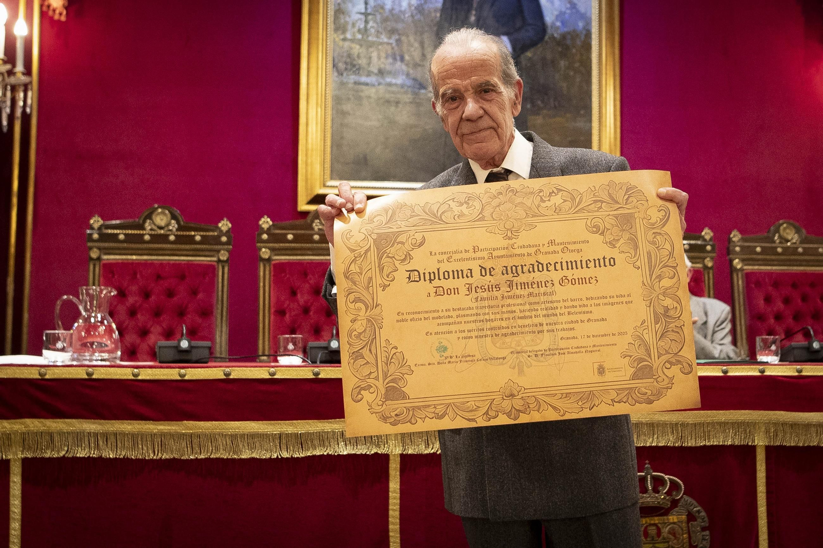 Fotos: así han sido galardonados los ganadores del Concurso Municipal de Belenes 2025 en Granada