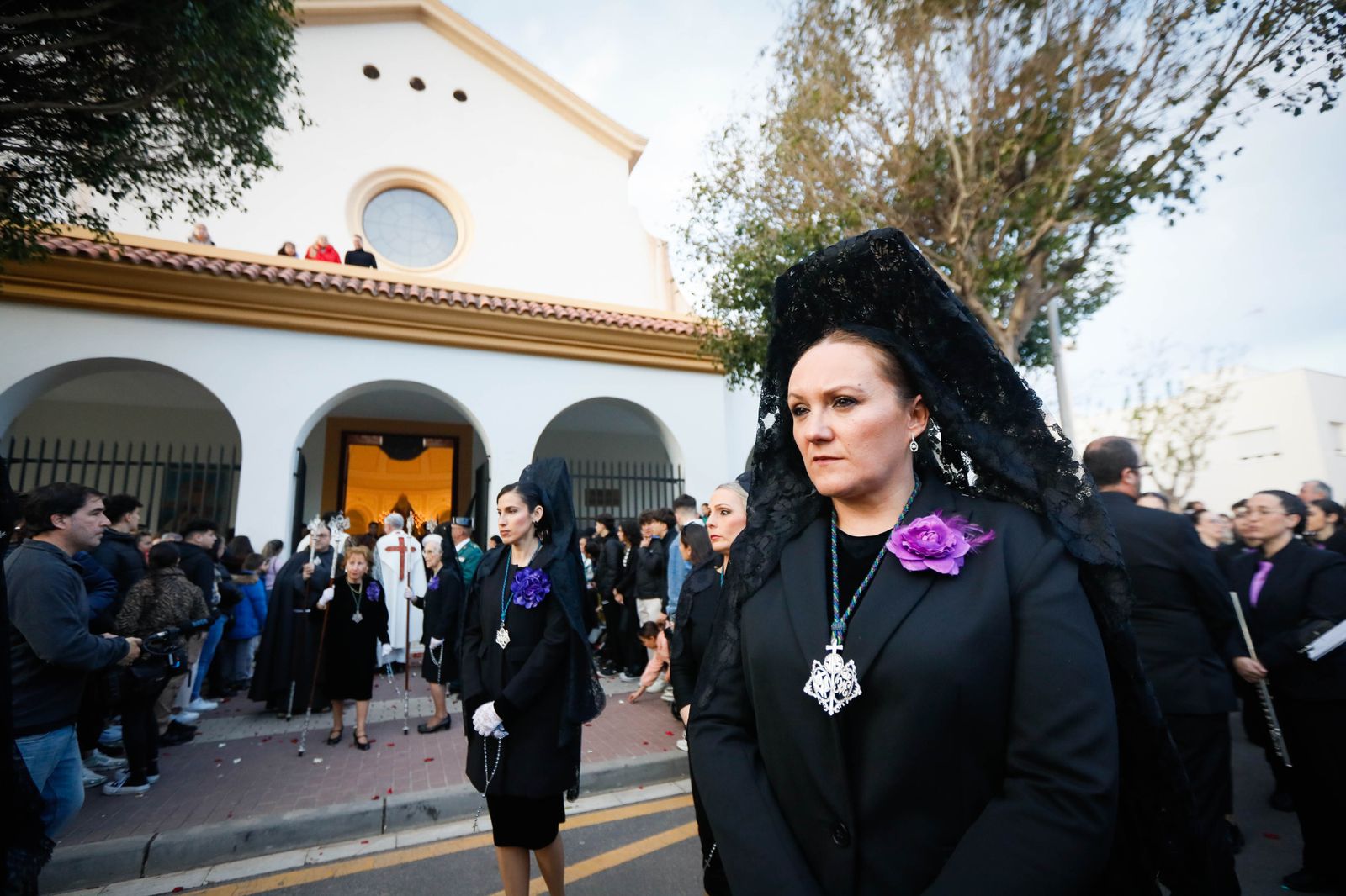 La procesión del Encuentro, en imágenes