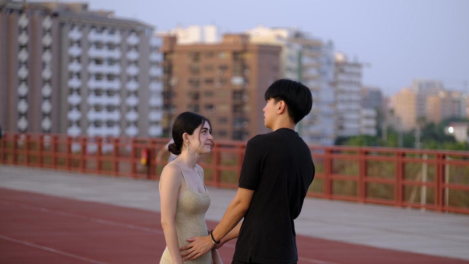 Pareja en el Cable Inglés