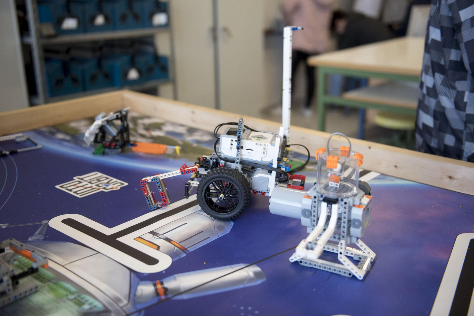 Los alumnos calientan motores para el Torneo First Lego