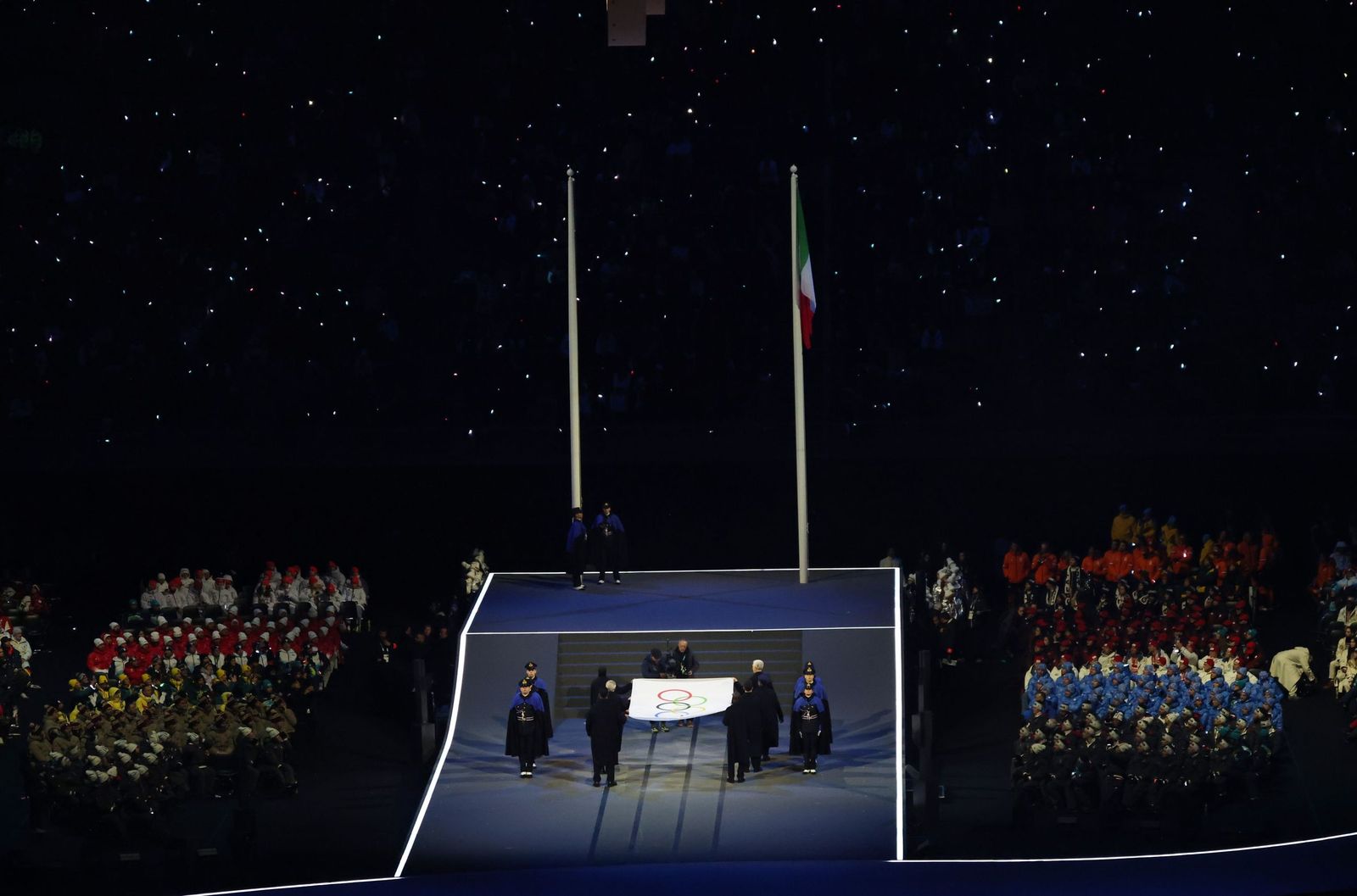 Las fotos de la inauguración de los Juegos Olímpicos de invierno de 2026