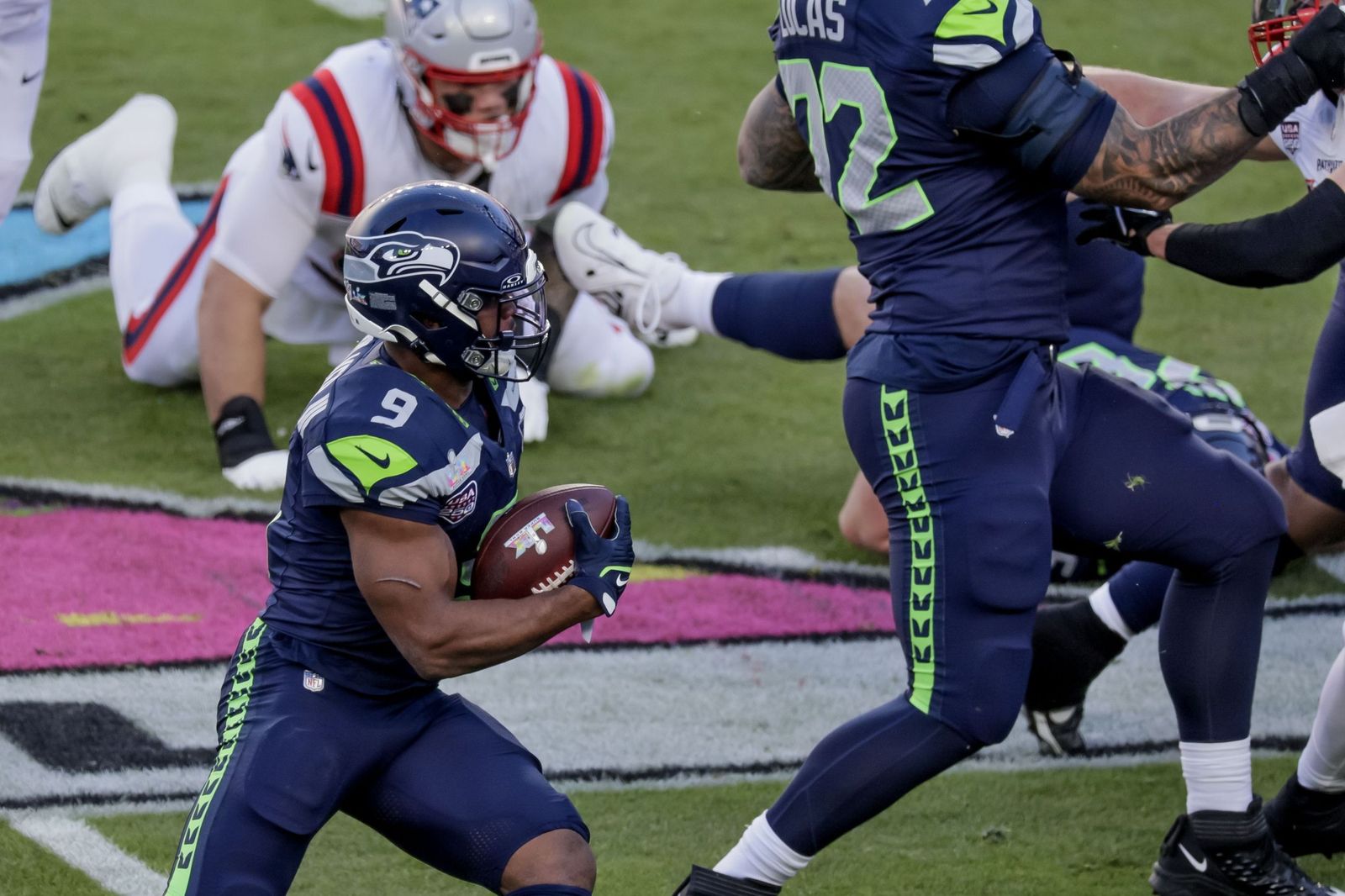 Las mejores fotos de la Super Bowl con la actuación de Bad Bunny