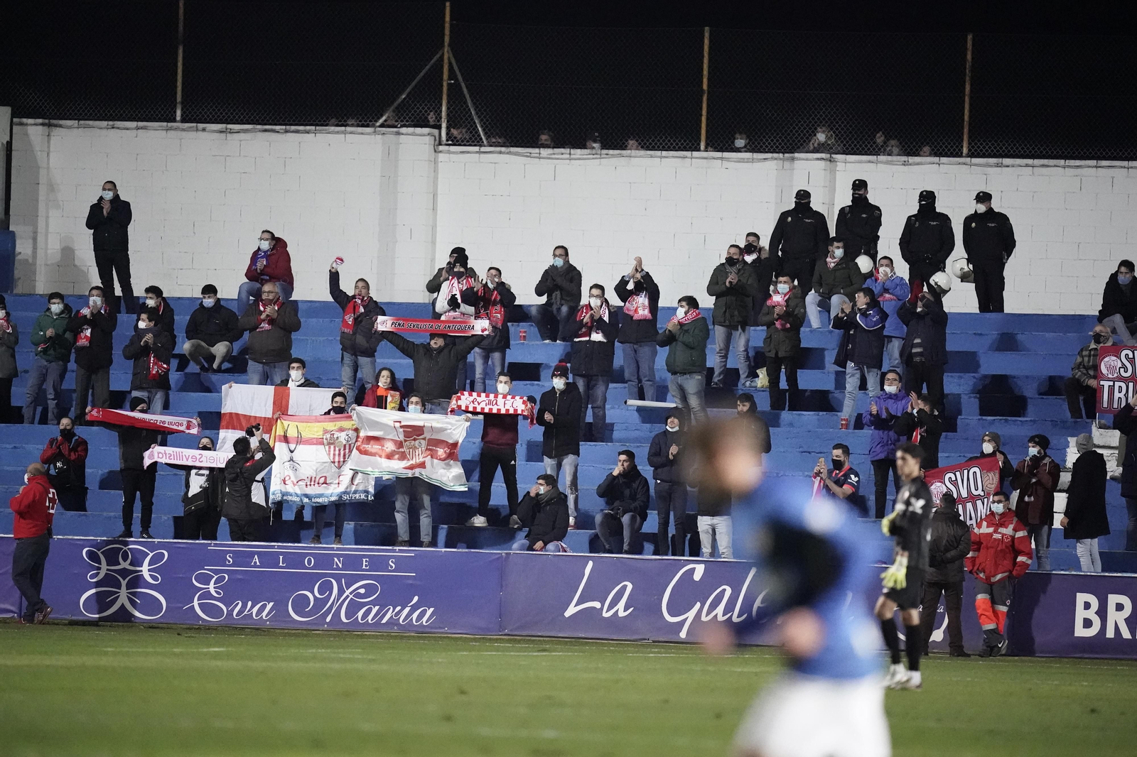 Las imágenes del Linares-Sevilla