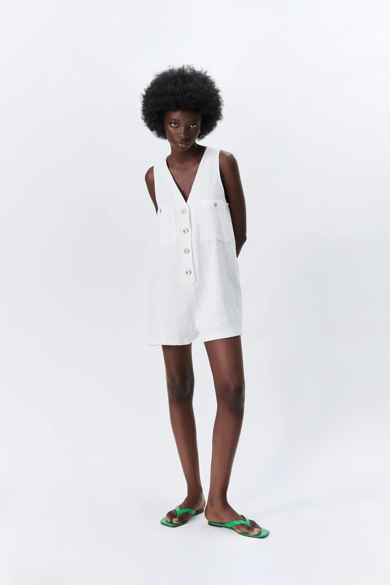 El mono blanco de Zara.