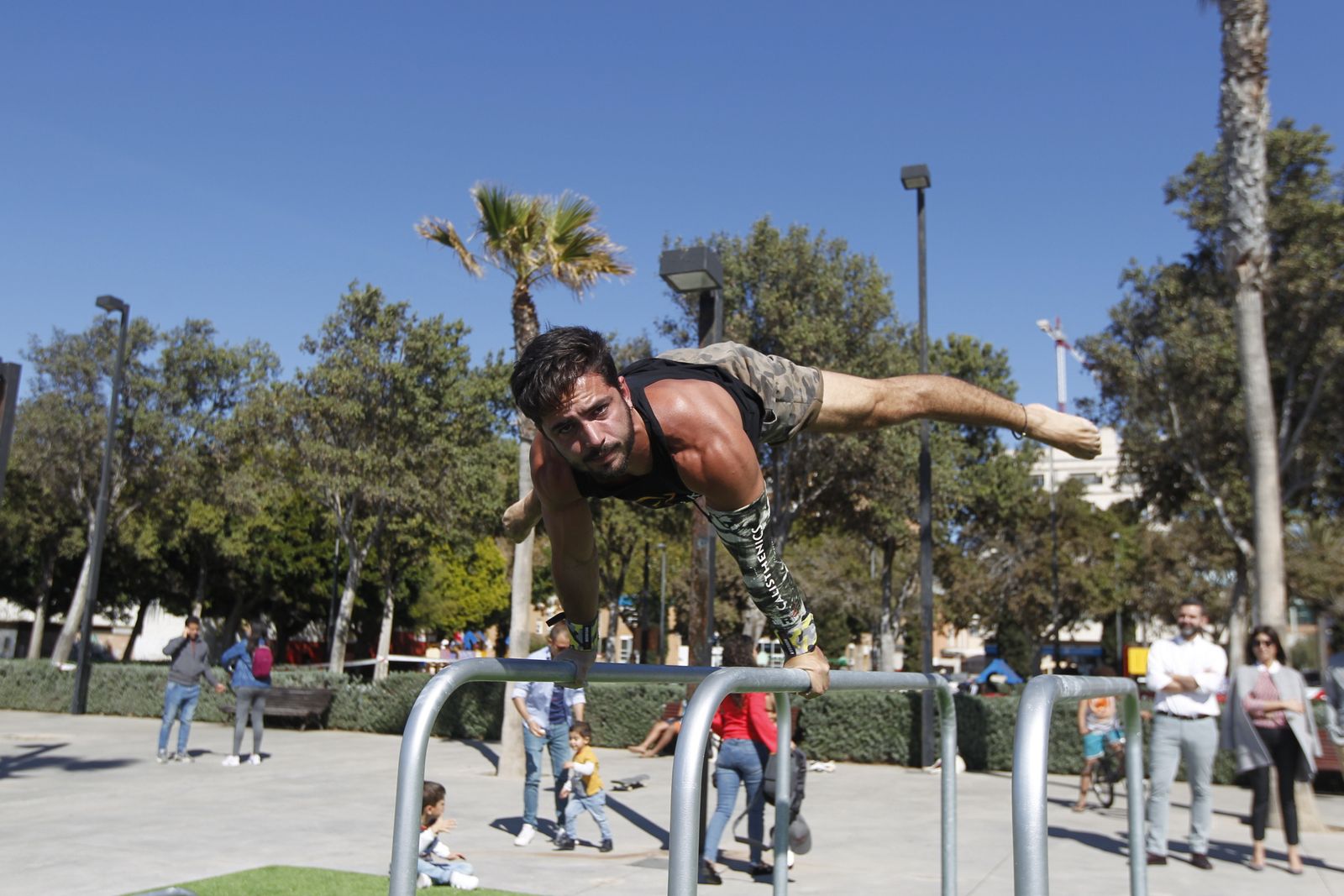 Fotogalería Pista de Calistenia. Parque de los Periodistas. Almería