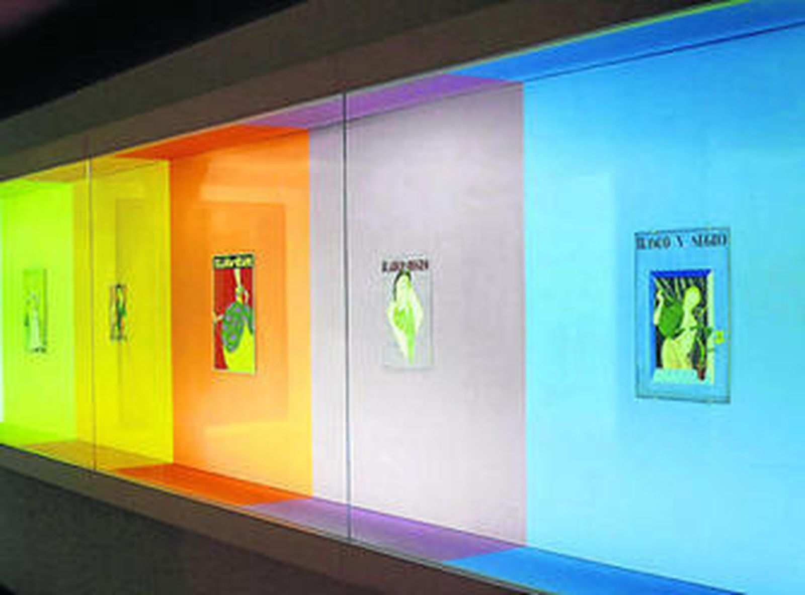 Una de las obras de la muestra.