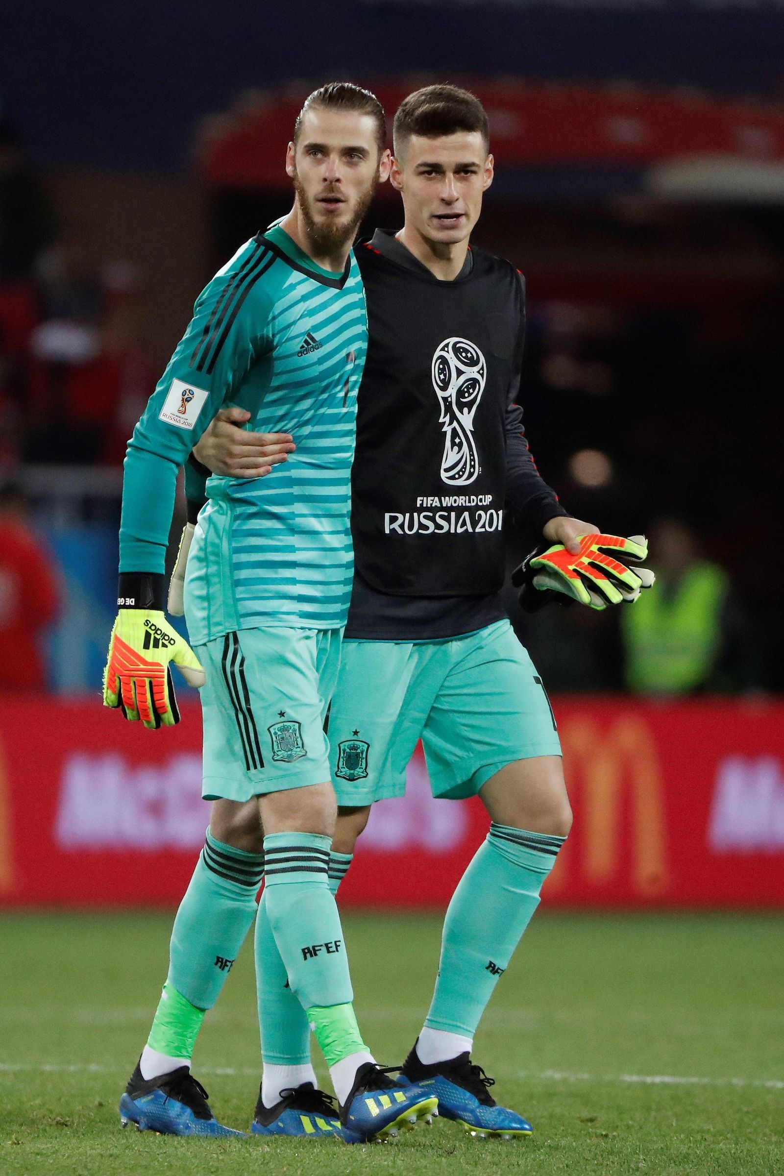 Las imágenes del España-Marruecos